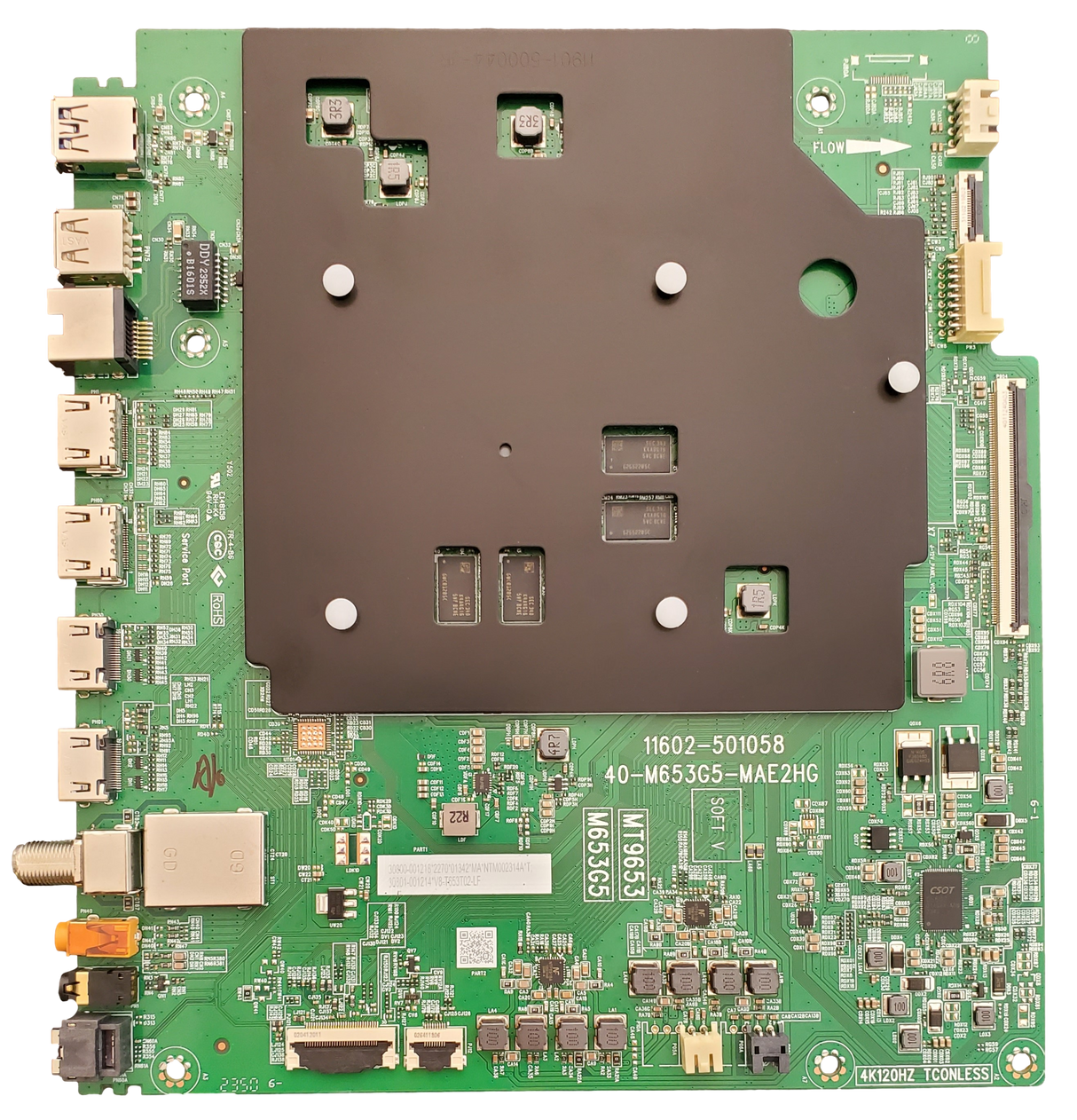 30800-001218 TCL Main Board, MT9653, M653G5, 11602-501058 30800-001218 TCL Main Board, MT9653, M653G5, 11602-501058
