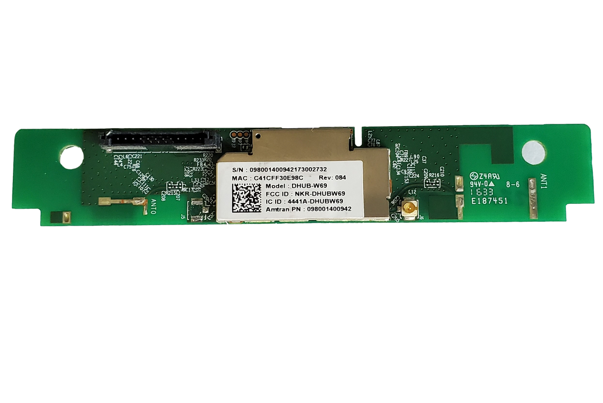 0980-0140-0942 Vizio WiFi Board, 098001400942, DHUB-W69, 48DHUB70.0GA, M55-E0