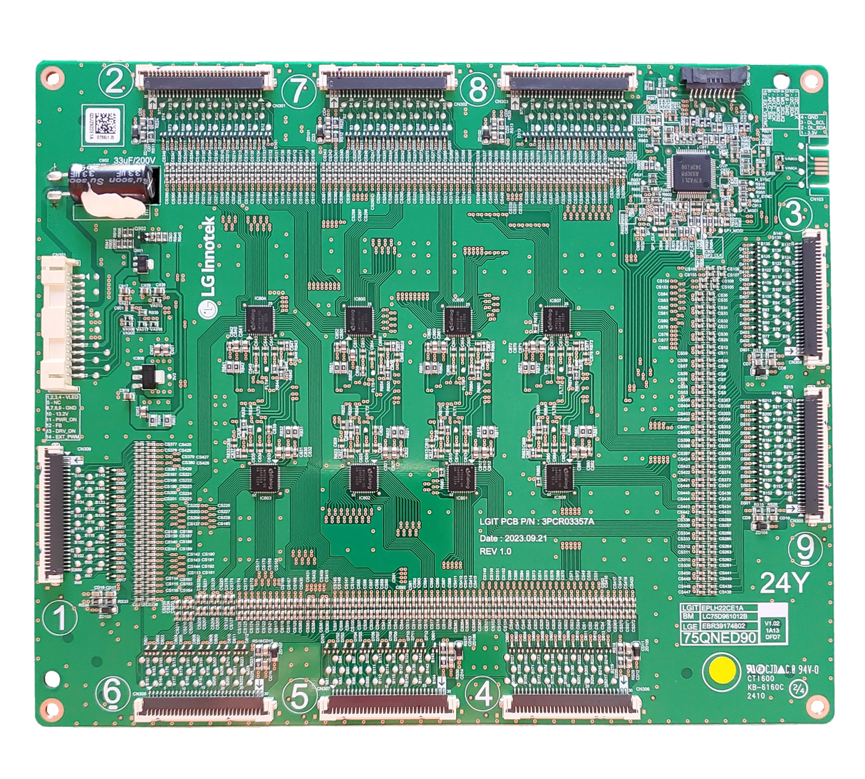 EBR39174802 LG LED Driver, 3PCR03357A, EPLH22CE1A, 75QNED90TUA