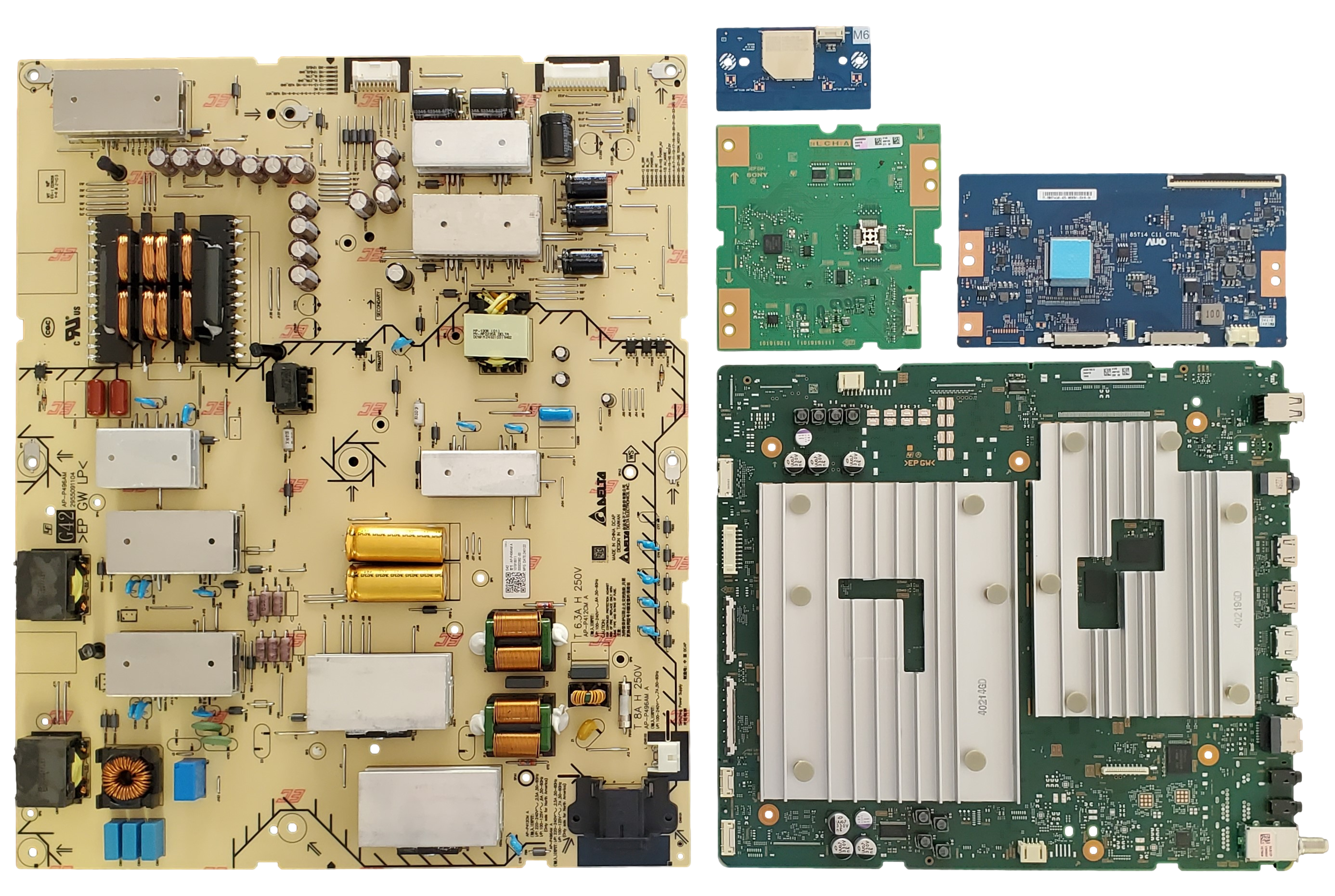 K-85XR70 Sony TV Repair Parts Kit, A-5067-996-A Main Board, 1-019