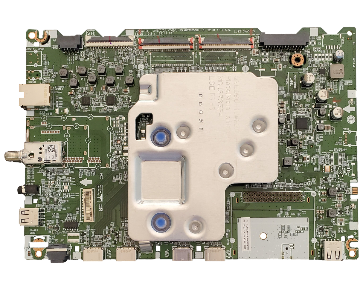 EBT67340701 LG Main Board, EAX69763506(1.0), 55QNED85UQA