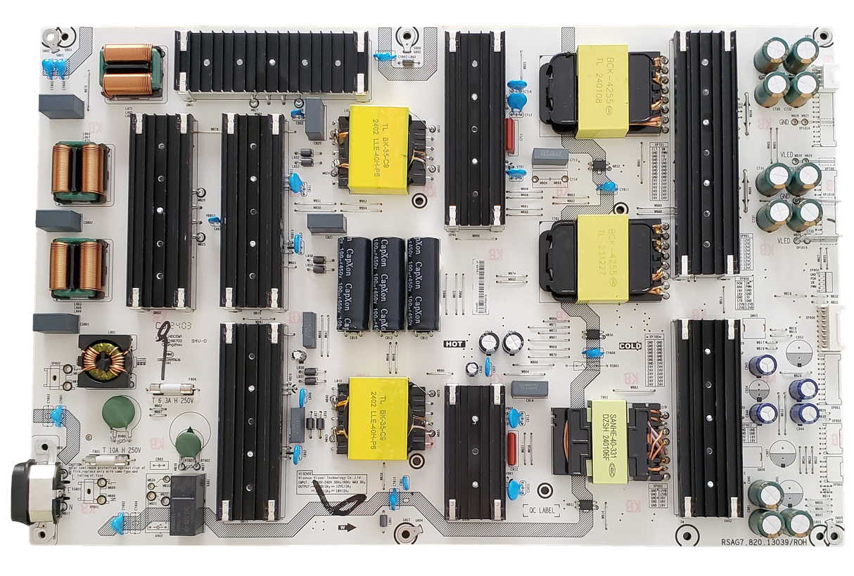 356489 Hisense Power Supply, 356489, 13039-P, RSAG7.820.13039/ROH, 75U8N