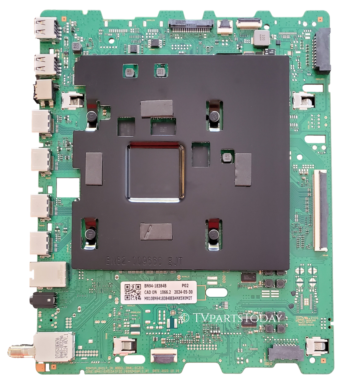 BN94-18384B Samsung Main Board, BN41-03215A, QN55Q80DAFXZA