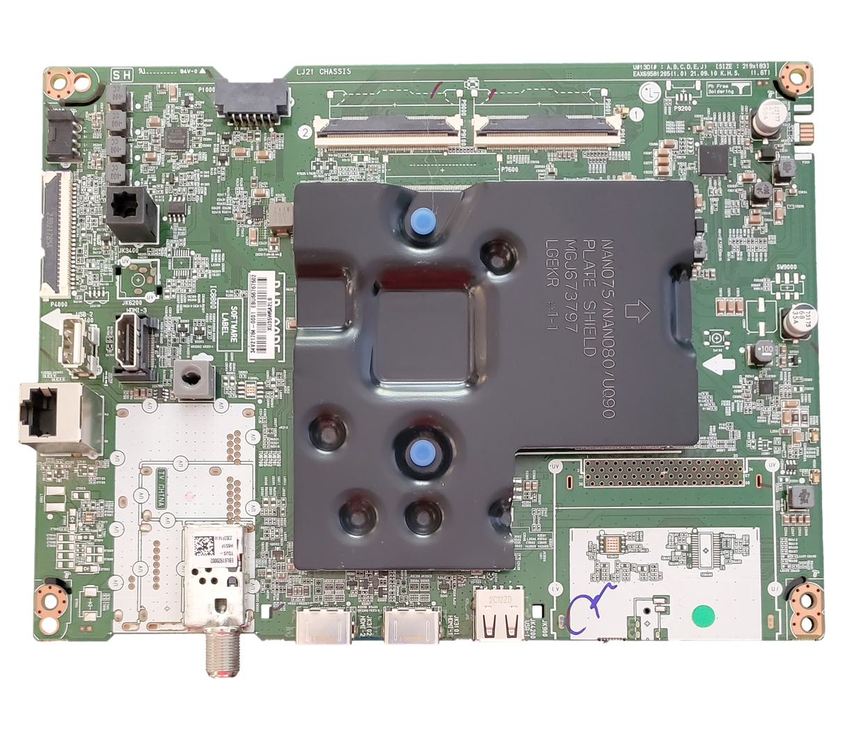 EBU66767602 LG Main Board, EAX69581205(1.0)