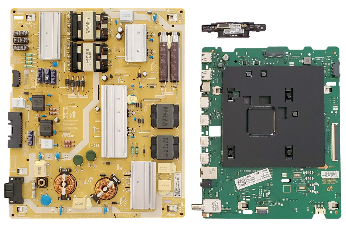 QN65Q7DAAFXZA Samsung TV Repair Parts Kit, BN94-17004U Main Board, BN44-01106A Power Supply, BN59-01362A Wifi, QN65Q70AAFXZA, QN65Q7DAAFXZA