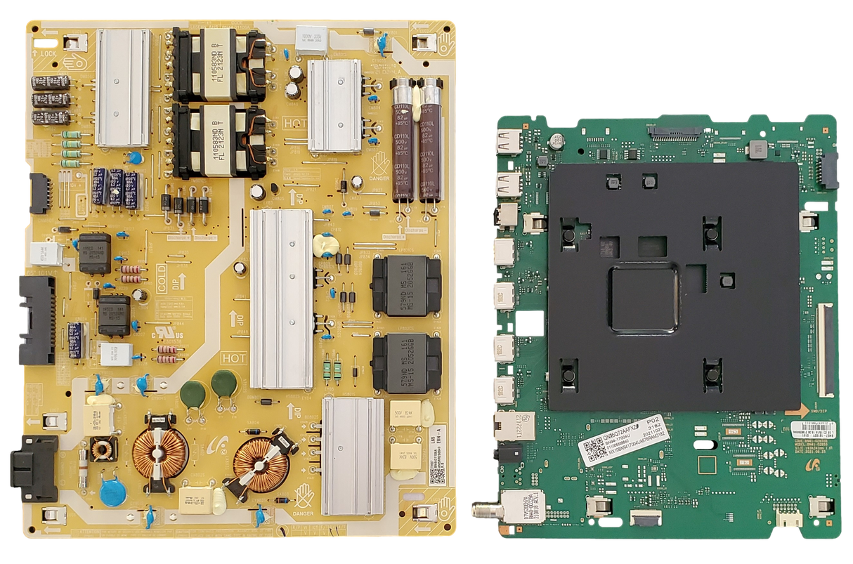 QN65Q7DAAFXZA Samsung TV Repair Parts Kit, BN94-17004U Main Board, BN44-01106A Power Supply, QN65Q70AAFXZA, QN65Q7DAAFXZA