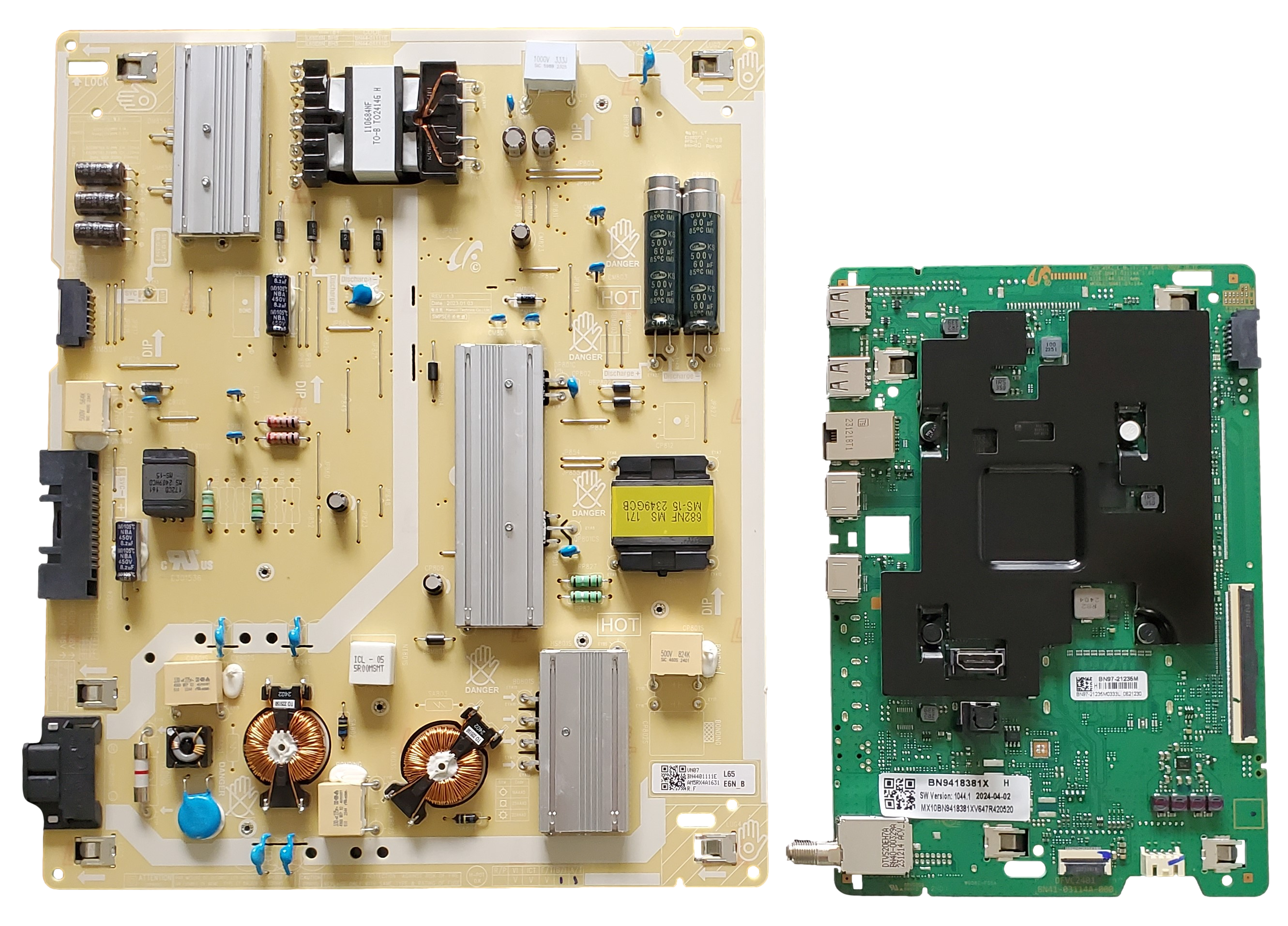 UN65DU8000FXZA Samsung TV Repair Parts Kit, BN94-18381X Main