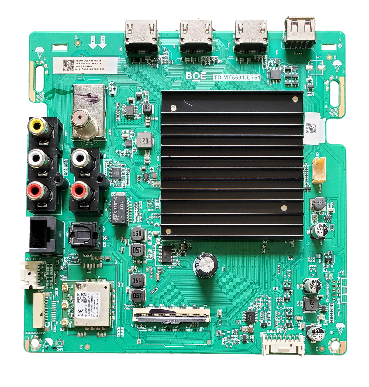 21201-04213 Vizio Main Board, TD.MT5691.U751, 21201-04213, V655-J04