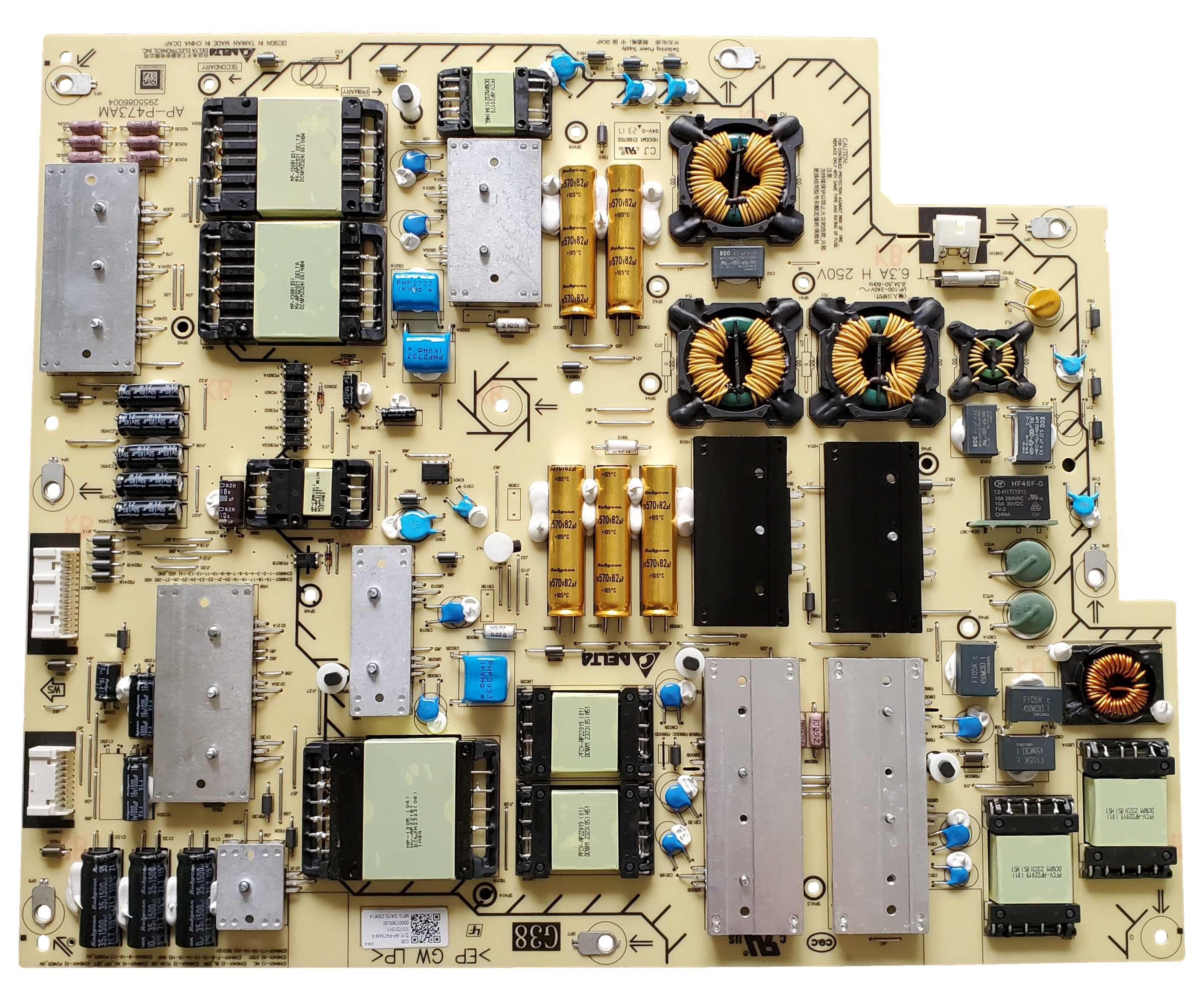 1-017-213-11 Sony Power Supply, 101721311, G38, AP-P473AM A