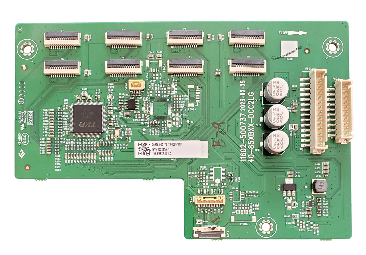 30835-000174 TCL LED Driver, 11602-500737, 40-85XBXX-DCC2LG, 85QM850G