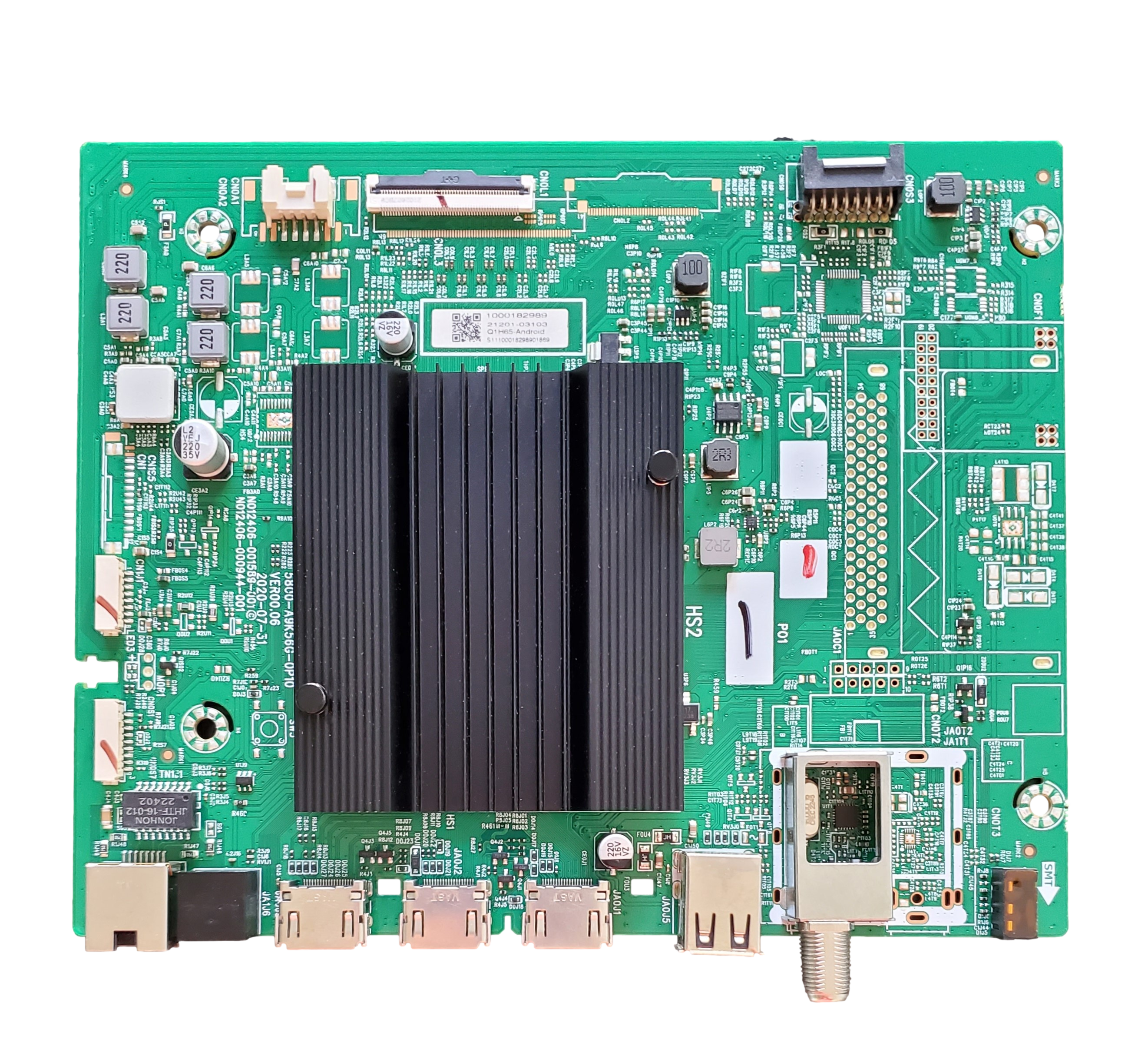 21201-03103 Skyworth Main Board, 21201-03103, 5800-A9K56G-0P10