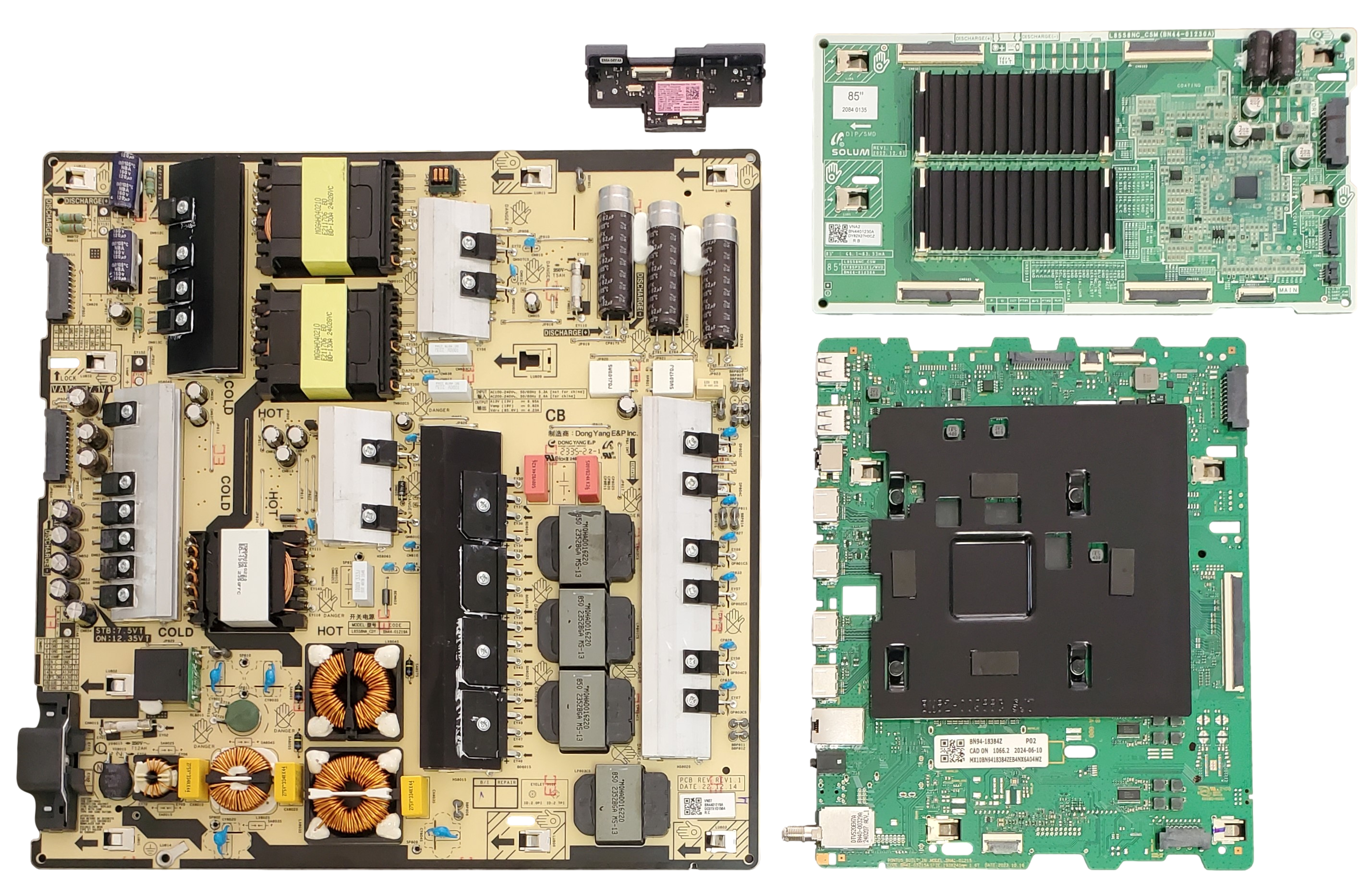 QN85Q80DAFXZA Samsung TV Repair Parts Kit, BN94-18384Z Main Board