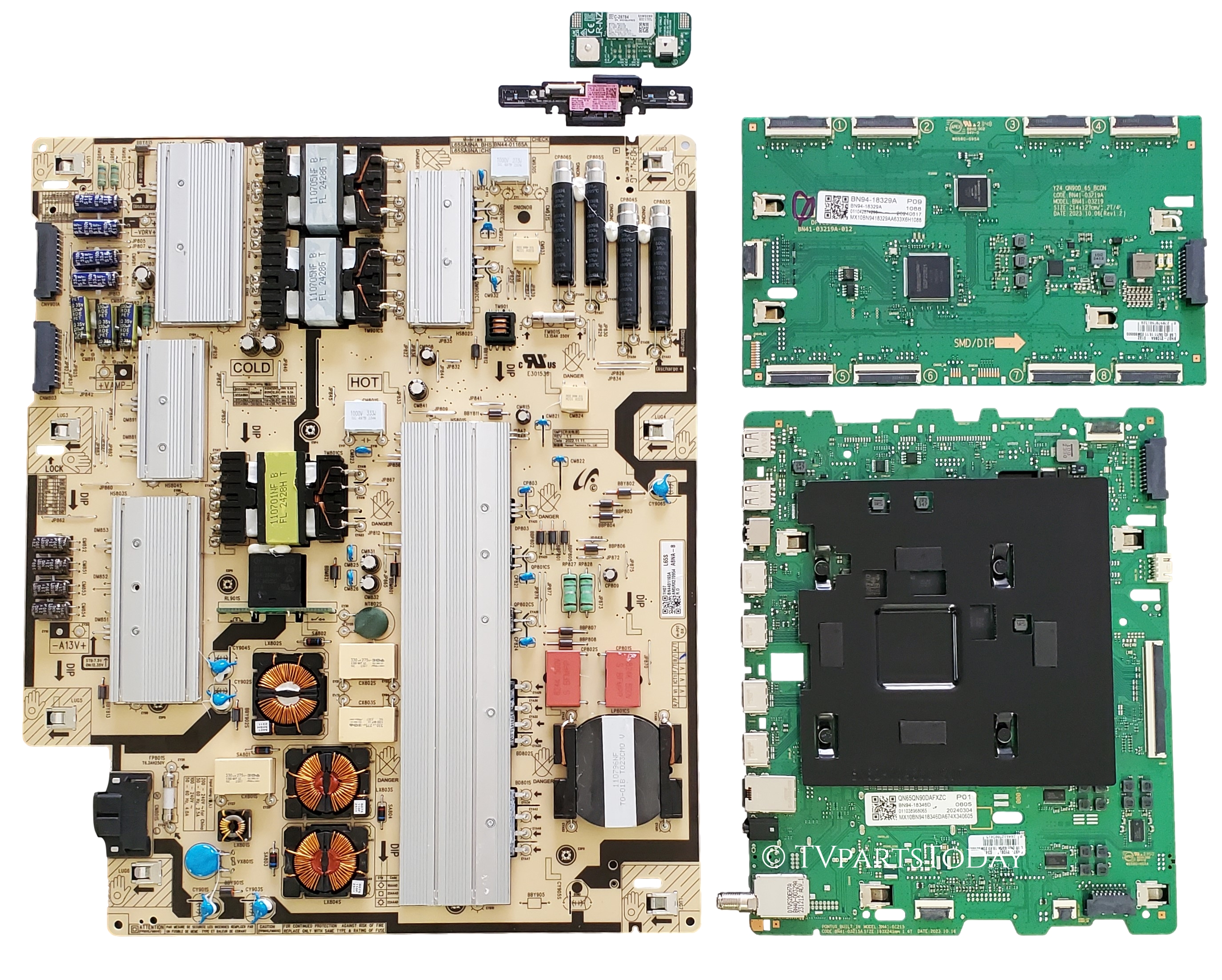 QN65QN90DAFXZA Samsung TV Repair Parts Kit, BN94-18346D Main Board