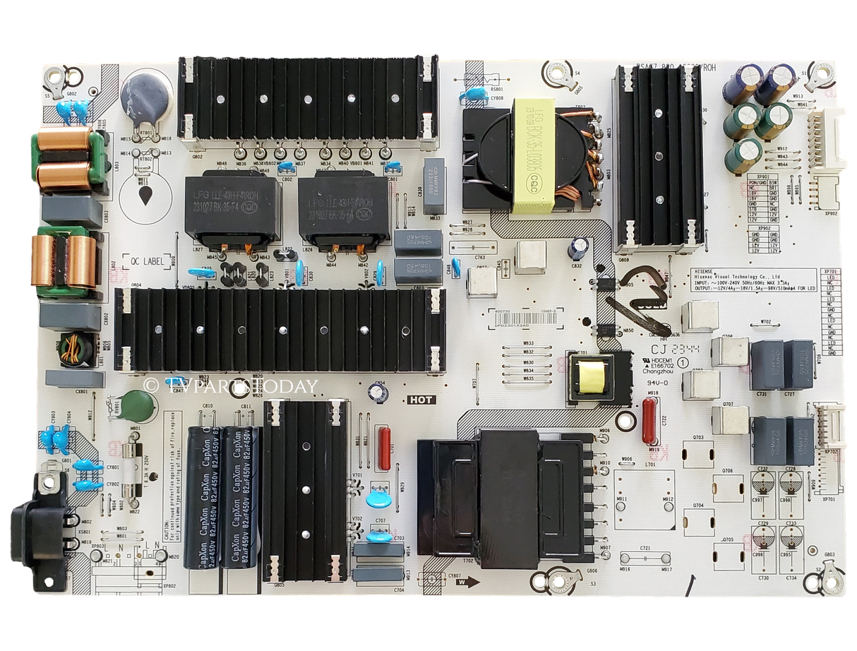 400730 Hisense Power Supply, 400730, 10689-S, RSAG7.820.10689/ROH, 75R6E4, 75A6N