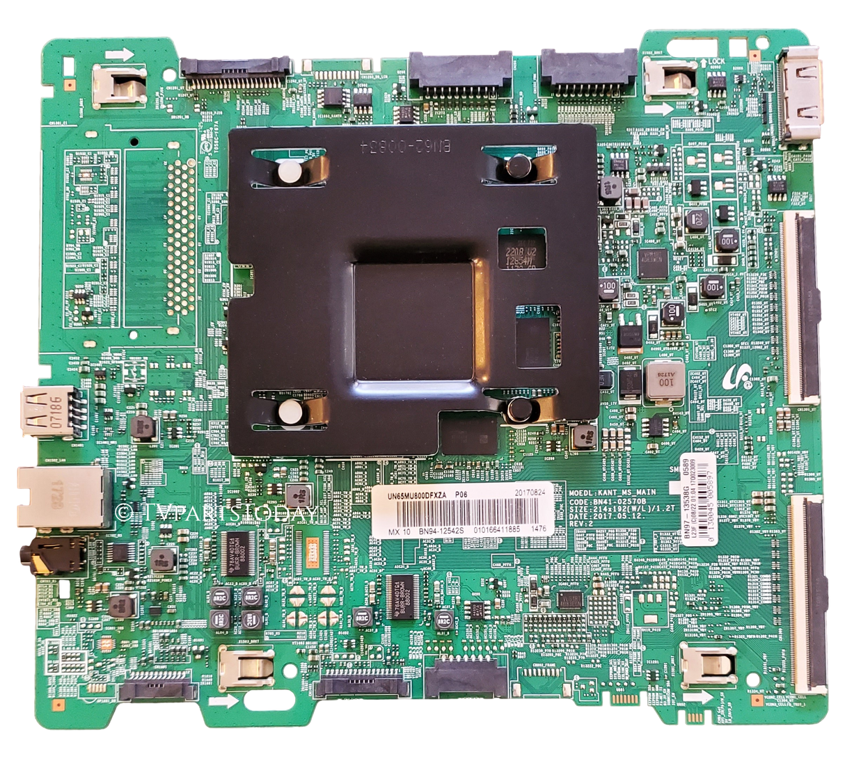 BN94-12542S Samsung Main Board, BN94-12542S, BN97-13538G, BN41-02570B, UN65MU800DFXZA