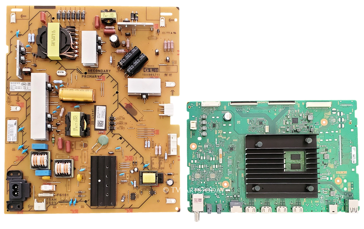 K-55S30 Sony TV Repair Parts Kit, A-5069-230-A Main Board, 1-004-422-22 Power Supply, K55S30, K-55S30