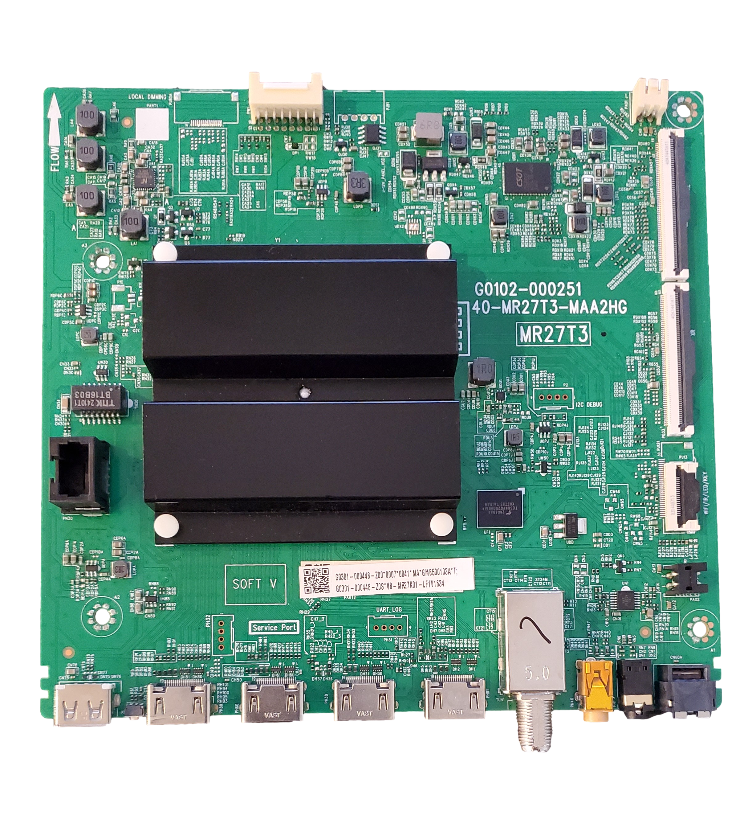 G0301-000448, TCL Main Board, 40-MR27T3-MAA2HG, 55S451 – TV Parts