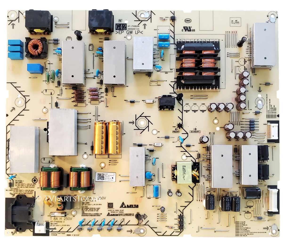 1-019-179-11 Sony Power Supply, 101917911, G42, AP-P496AM A, K-75XR70