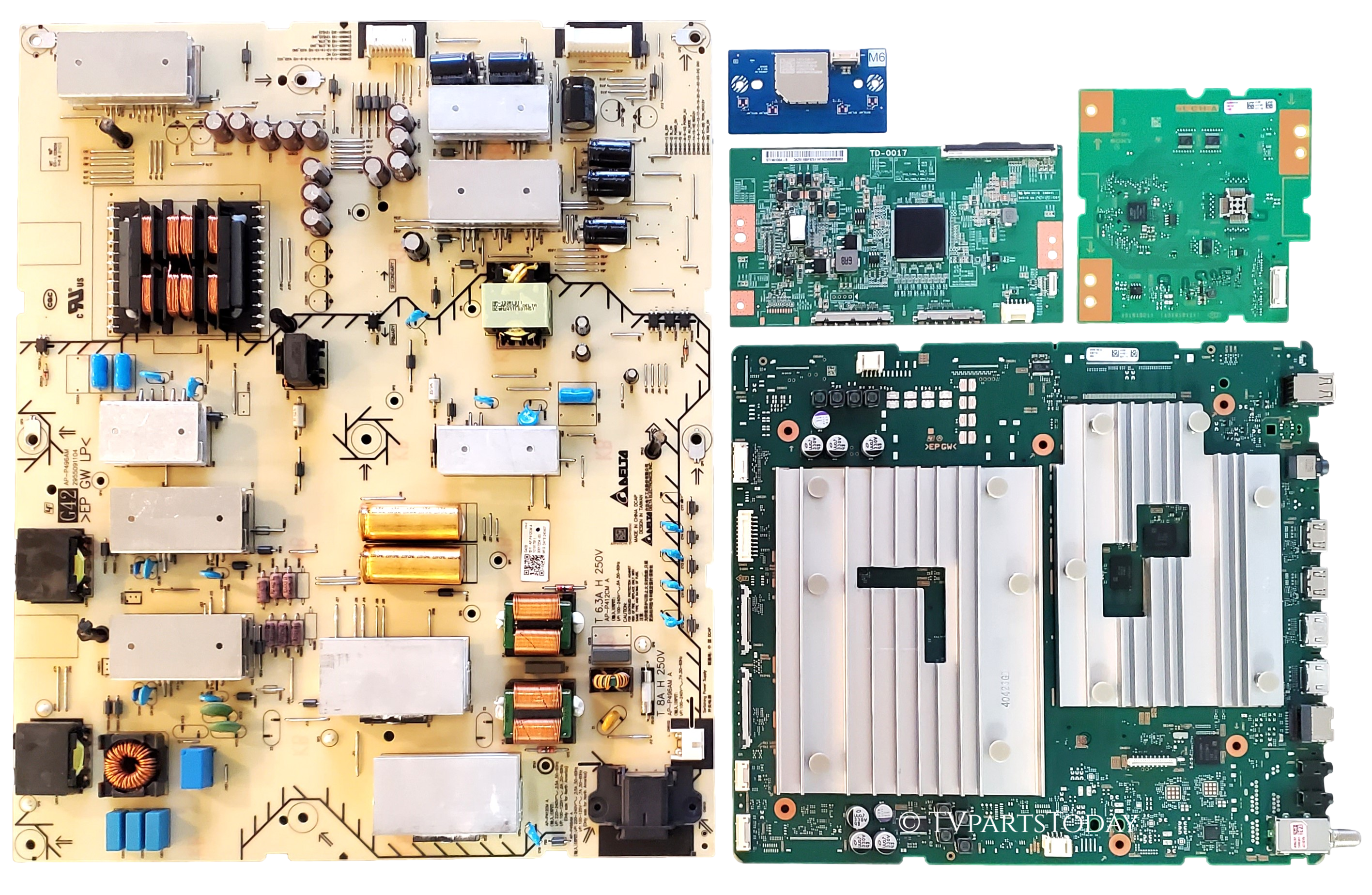 K-75XR70 Sony TV Repair Parts Kit, A-5067-996-A Main Board, 1-019