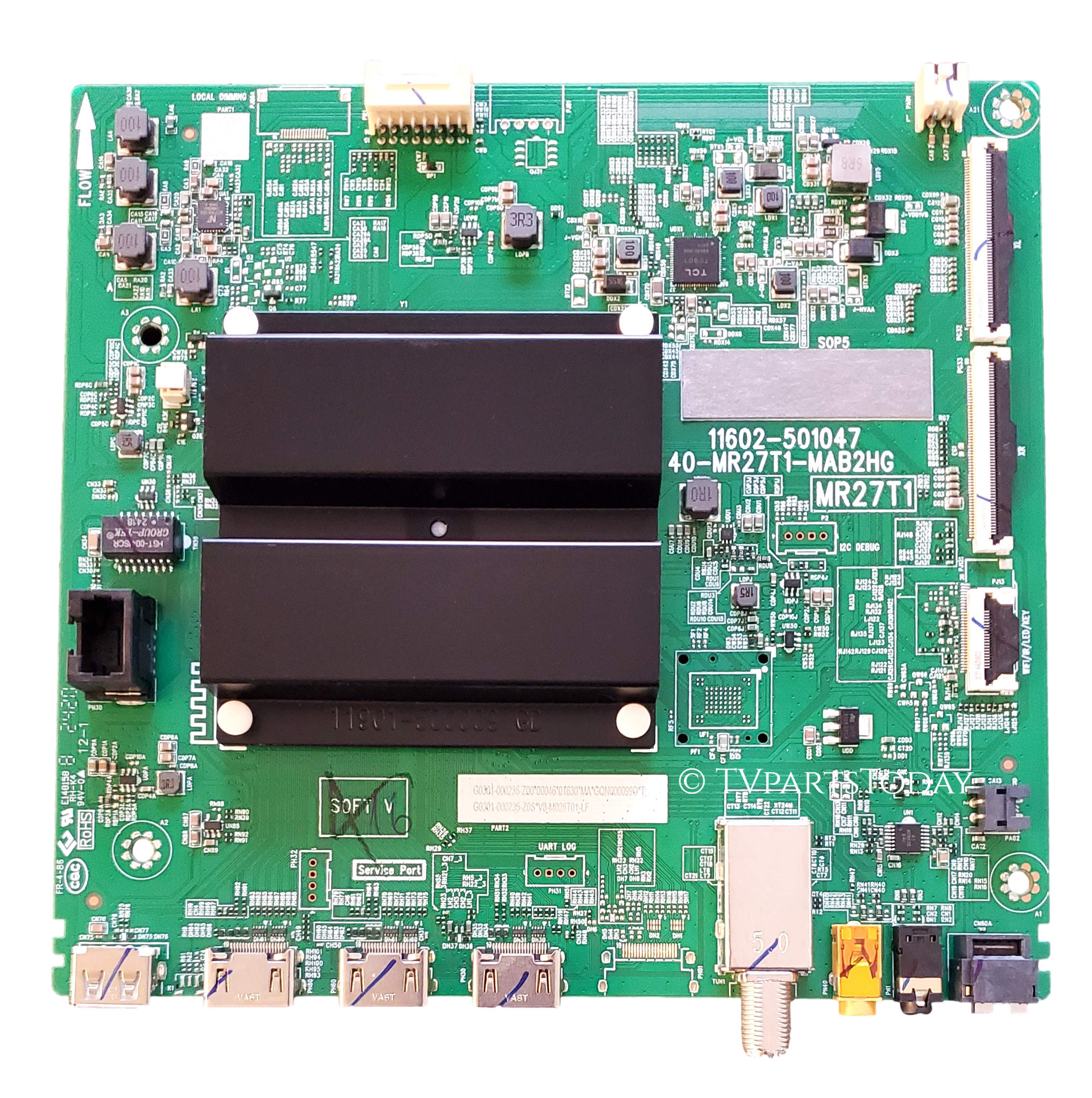 G0301-000235 TCL Main Board, G0301-000235-Z00, 40-MR27T1-MAB2HG