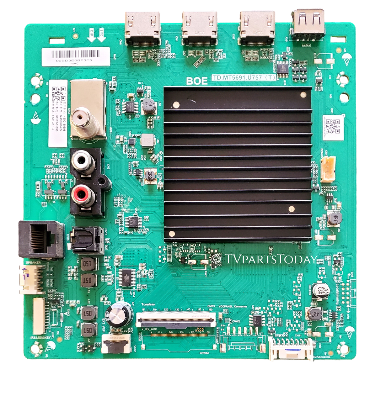 60103-01099 Vizio Main Board, TD.MT5691.U757(T), M43Q6M-K04