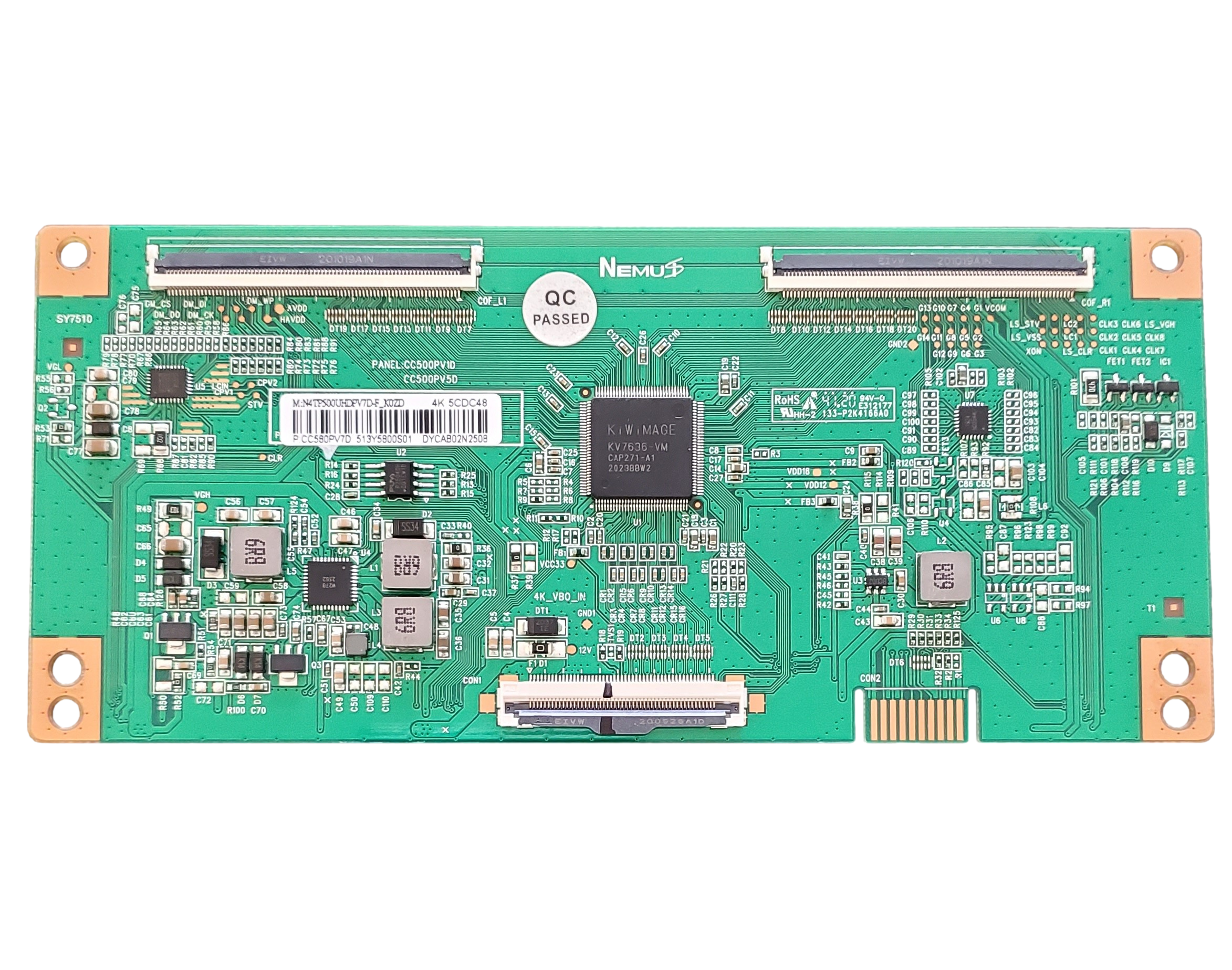 CC580PV7D-58-INCH JVC T-Con Board, CC500PV1D, CC500PV5D, CC580PV7D