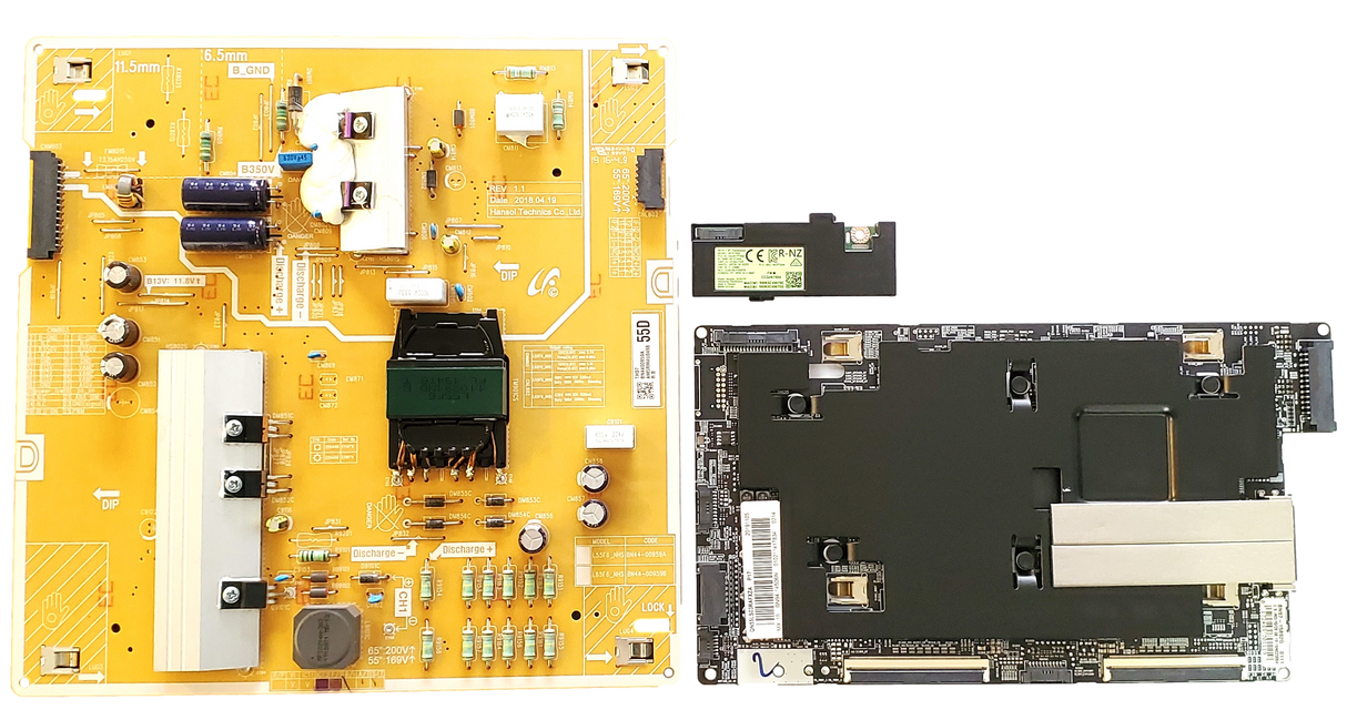 QN55LS03RAFXZA Samsung TV Repair Parts Kit, BN94-14506N Main board, BN44-00959A Power Supply, BN59-01314A Wifi, QN55LS03RAFXZA FA01, QN55LS03RAFXZA