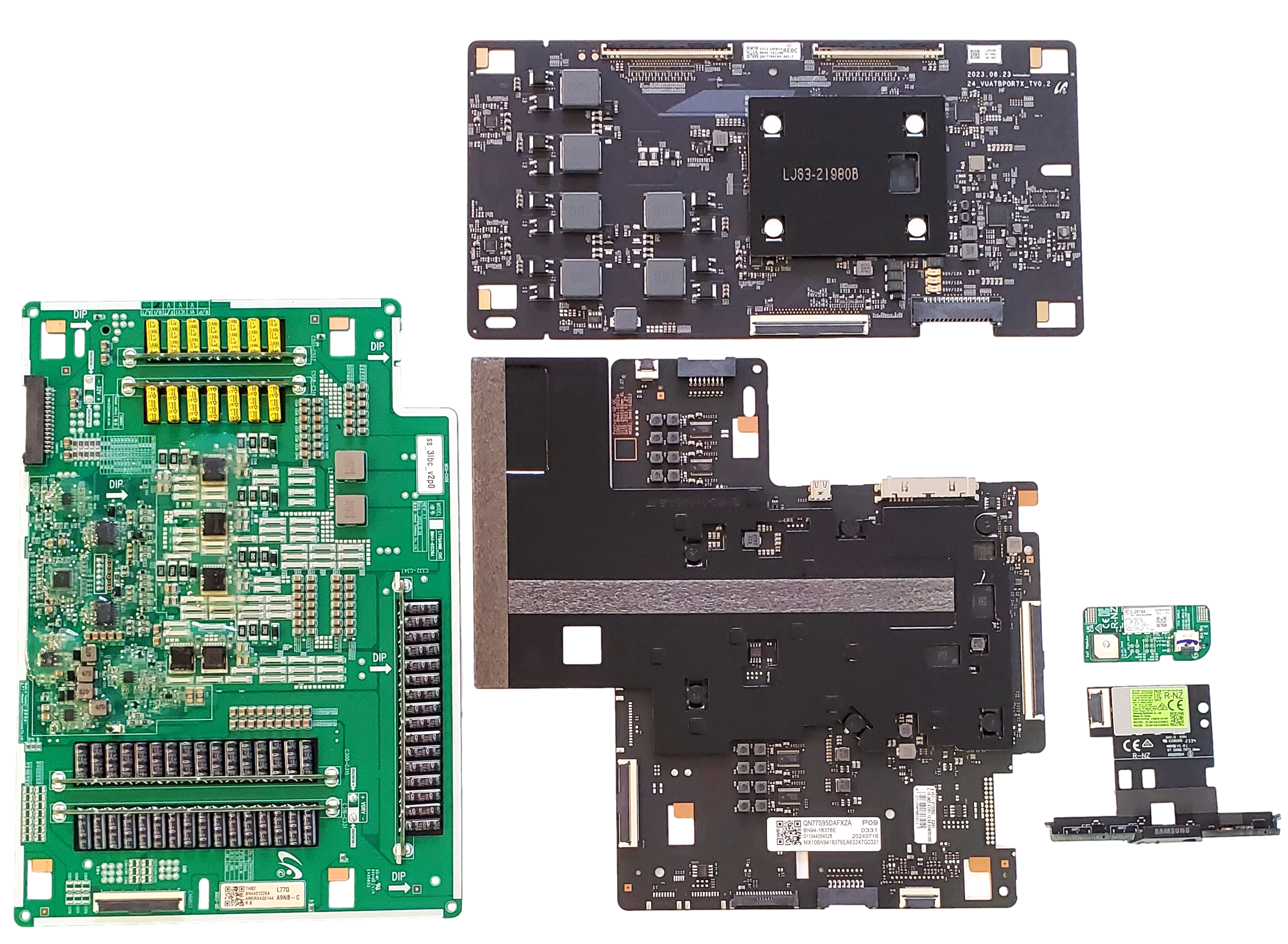 QN77S95DAFXZA Samsung TV Repair Parts Kit, BN94-18376E Main Board QN77S95DAFXZA Samsung TV Repair Parts Kit, BN94-18376E Main Board