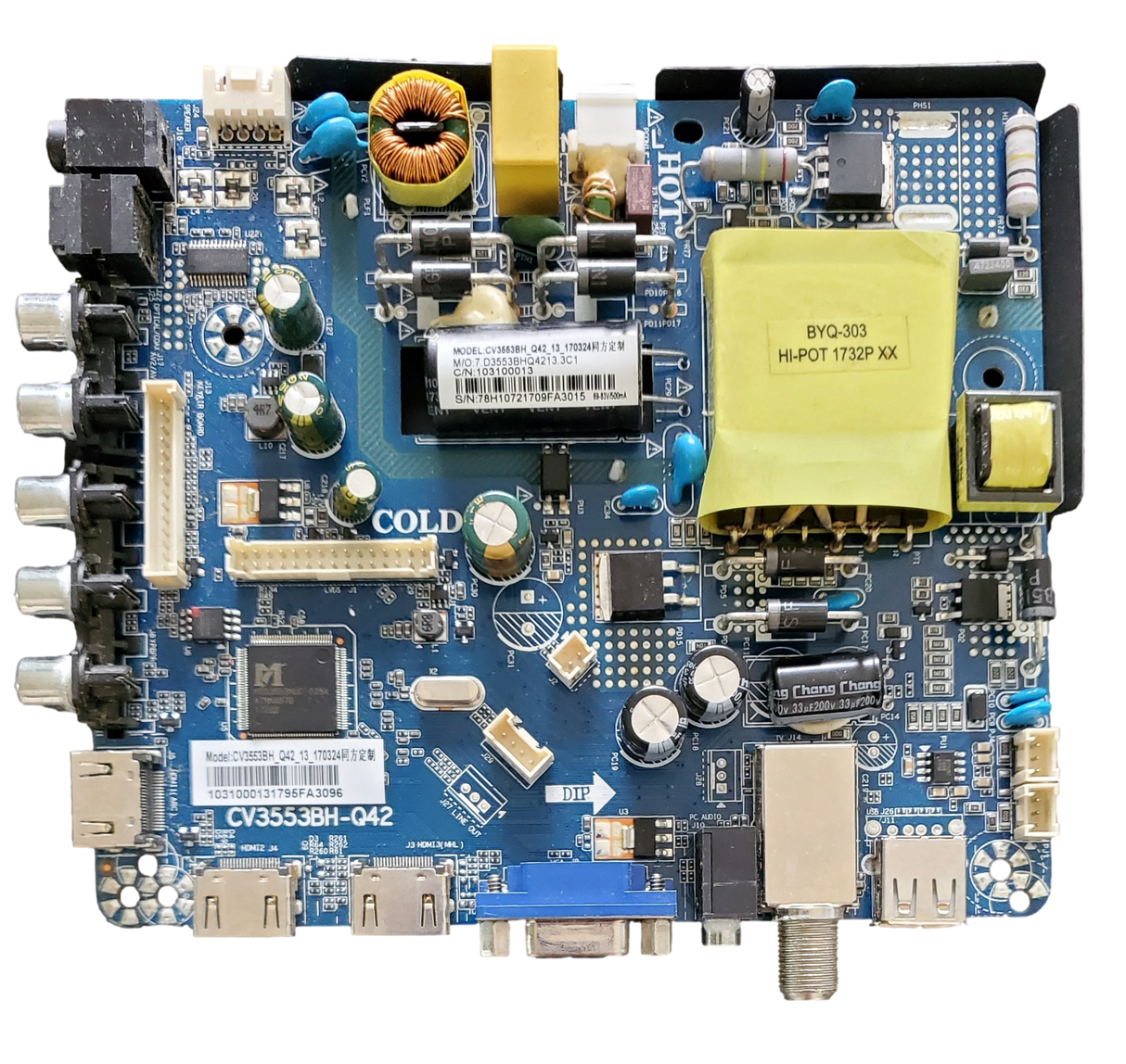 E17120-15-SY Element Main Board, 103100013, CV3553BH-Q42, 78H10721709FA3803, ELFW4017BF