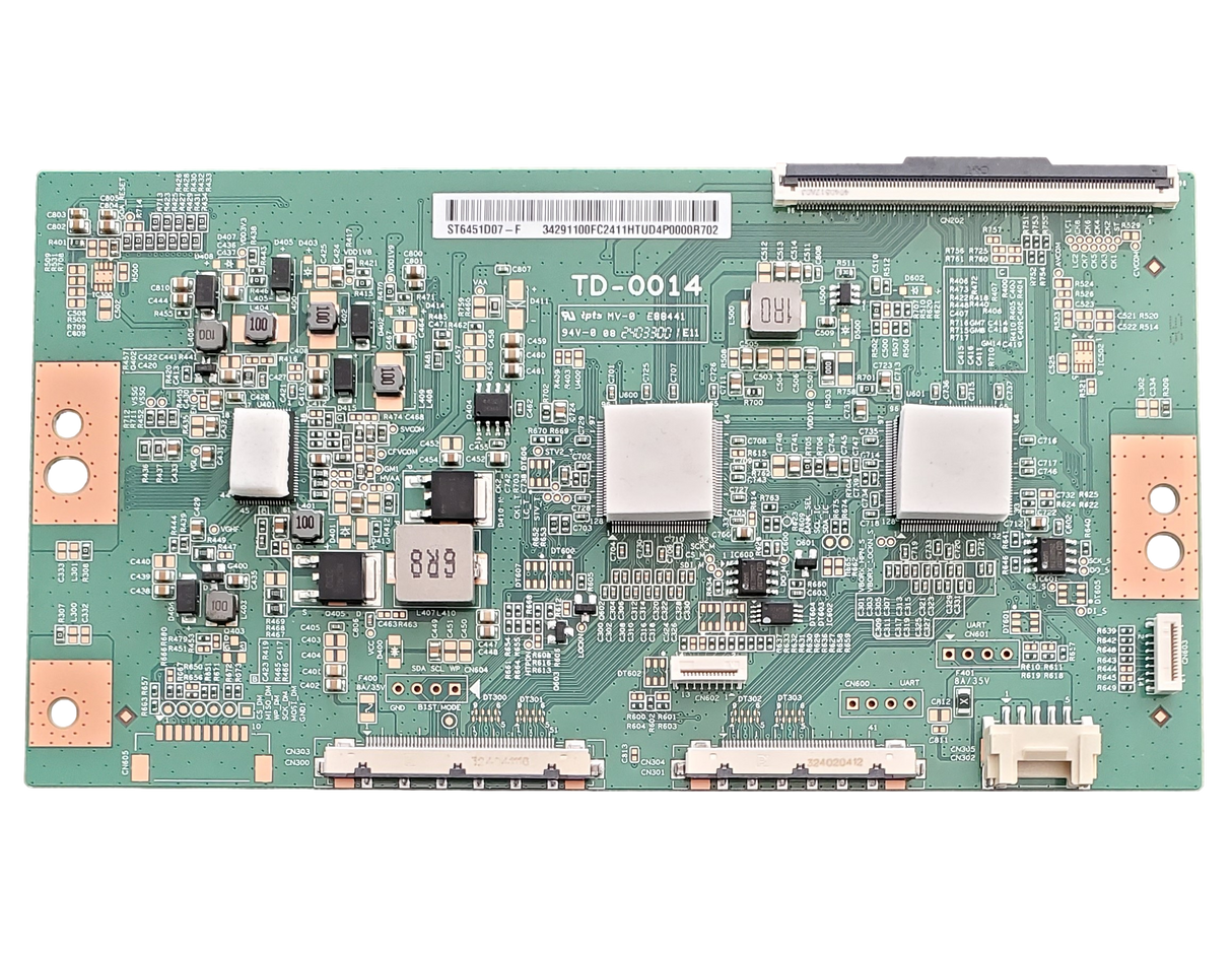 1-019-217-11, Sony T-Con Board, 34.29110.0FC, 34291100FC, ST6451D07-F, TD-0014, K-65XR70