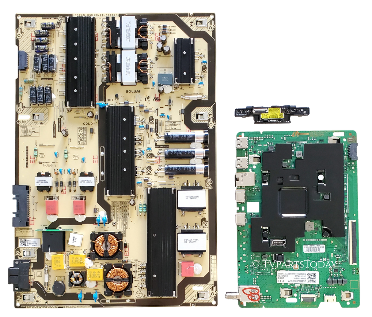 UN75DU8000BXZA Samsung TV Repair Parts Kit, BN94-18381X Main Board, BN44-01112C Power Supply, BN59-01407A Wifi, UN75DU8000BXZA UB02, UN75DU8000BXZA