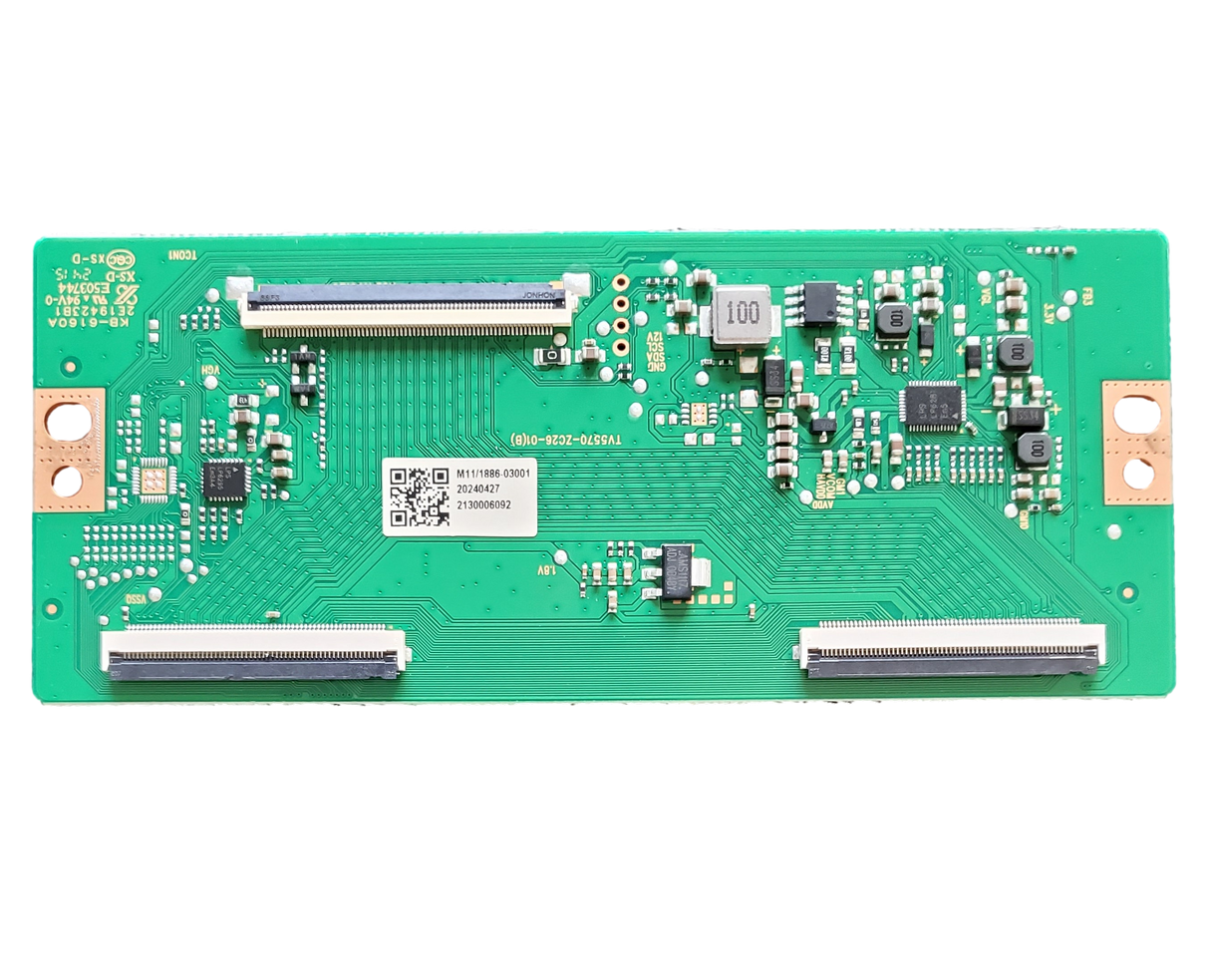 513C5570M11, Onn T-Con Board, TV5570-ZC26-01, 100044717