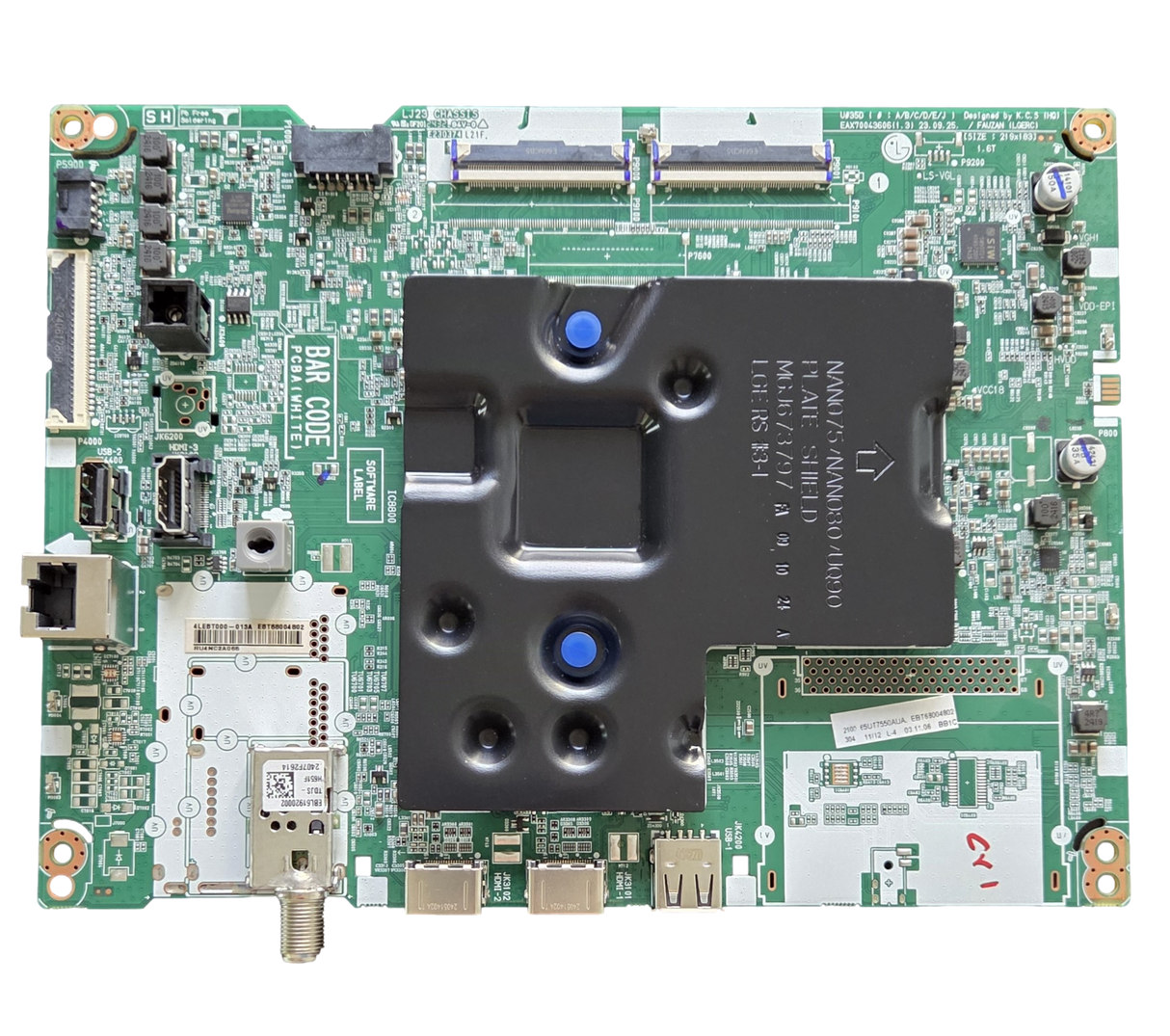 EBT68004802 LG Main Board, EAX70043606 (1.3), 65UT7550AUA