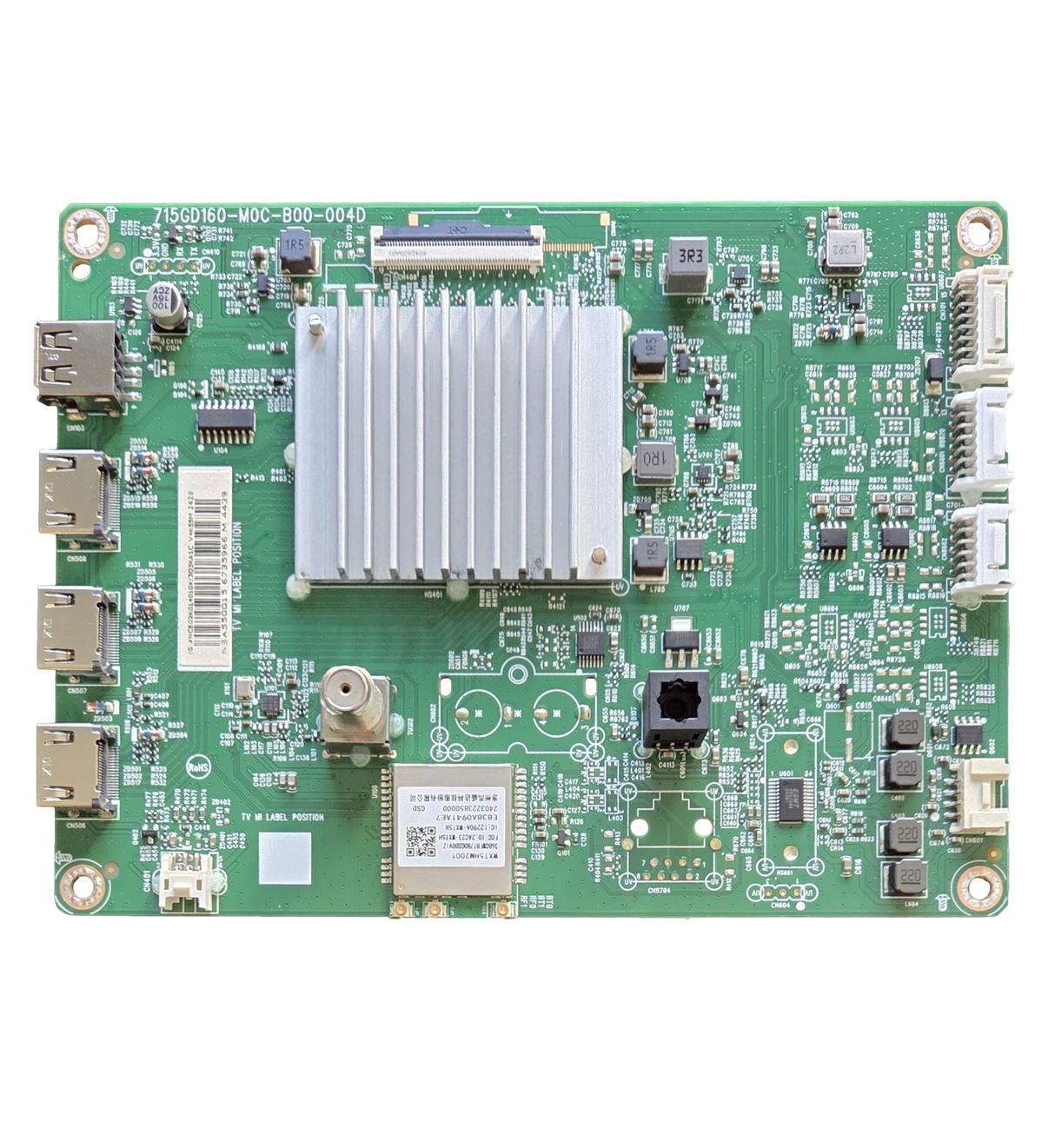 756TXNCB02K014 Vizio Main Board, (G)XNCB02K014010X, 715GD160-M0C-B00-004D, V4K50M-0801