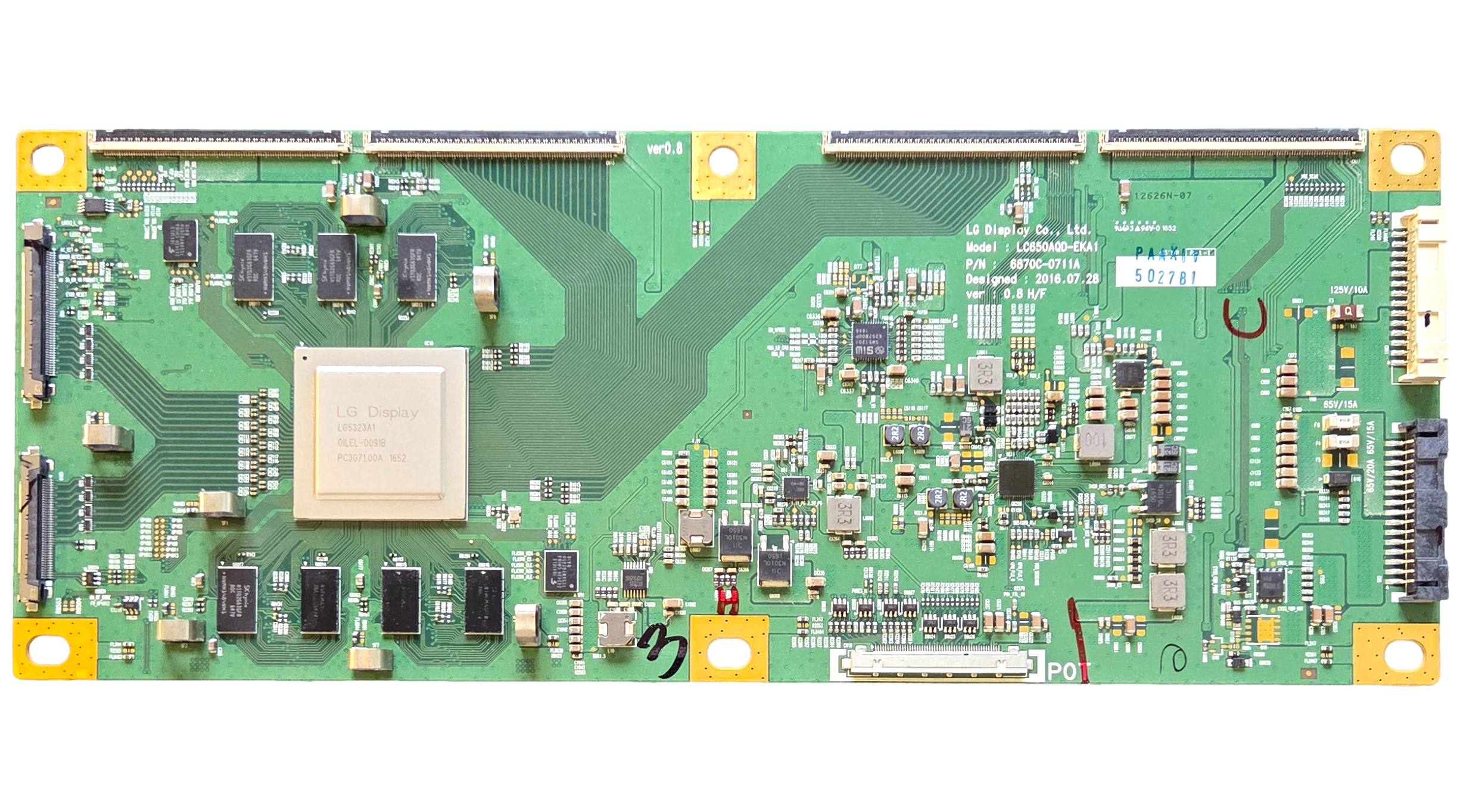 Carte T-Con télé Lg OLED77CX6LA Référence: 6870C-0858C - vente de Carte T-Con télé Lg OLED77CX6LA Référence: 6870C-0858C - vente de
