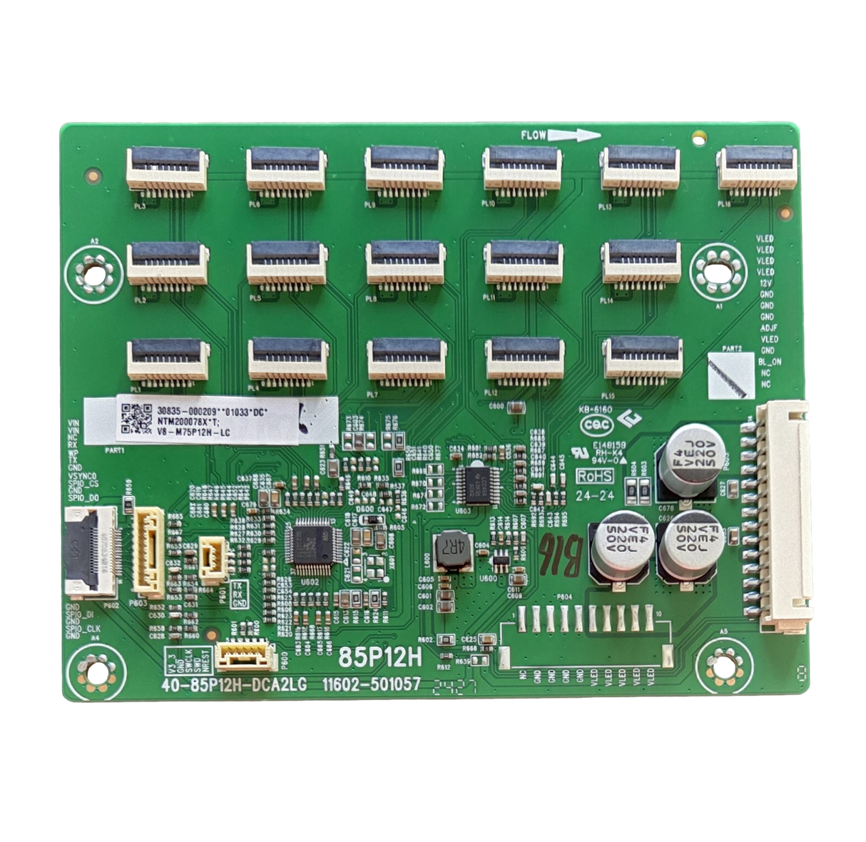 30835-000209 TCL LED Driver, 40-85P12H-DCA2LG , 11602-501057 , 85P12H , 75Q691F