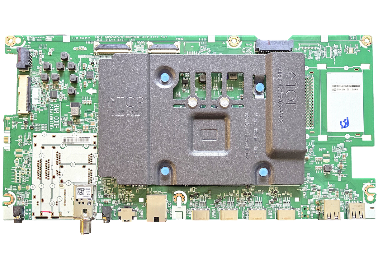 EBT66946403 LG Main Board, EBT66946403, EAX69718004(1.0), OLED55C2AUA, OLED55C2AUA.DUSQLJR