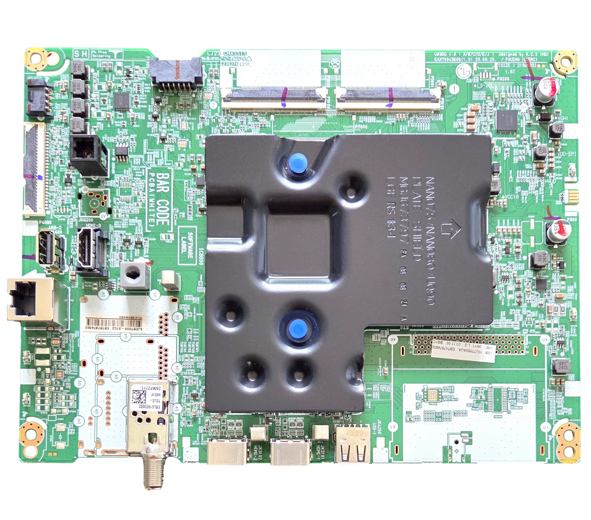 EBT67974602 LG Main Board, EAX70043606(1.3), 70UT7550AUA.BUSMLKR, 70UT7550AUA