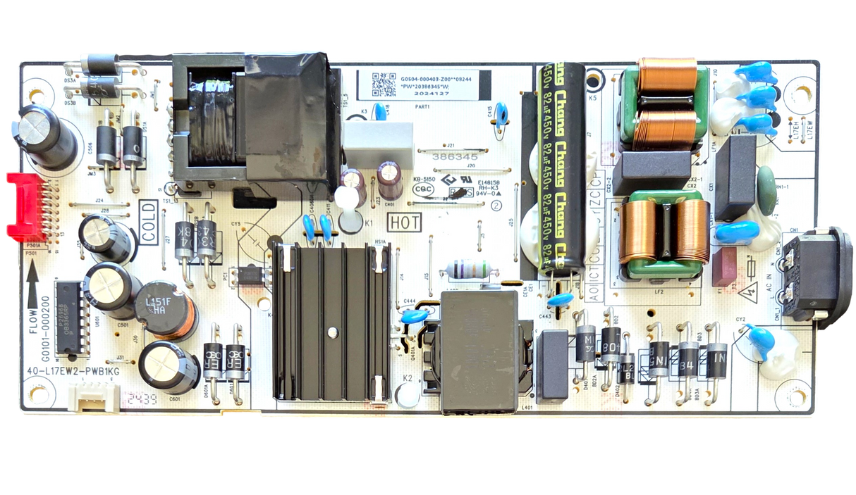G0504-000403-Z00 TCL Power Supply, 2412NTM200509X01014, NS65-UQFL26
