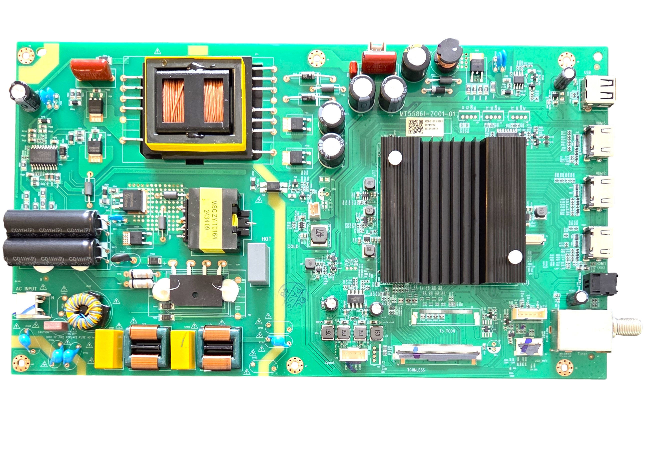 515C55831M08 Vizio Main Board/Power Supply, M08,MT55861-ZC01-01