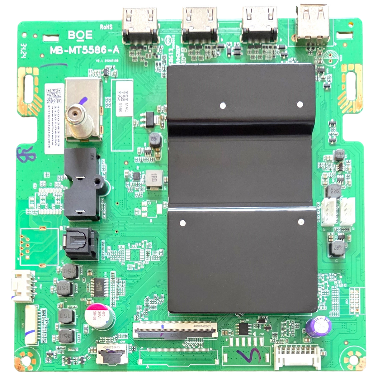 21201-04550 Vizio Main Board, MB-MT5586-A, V4K65C-0804