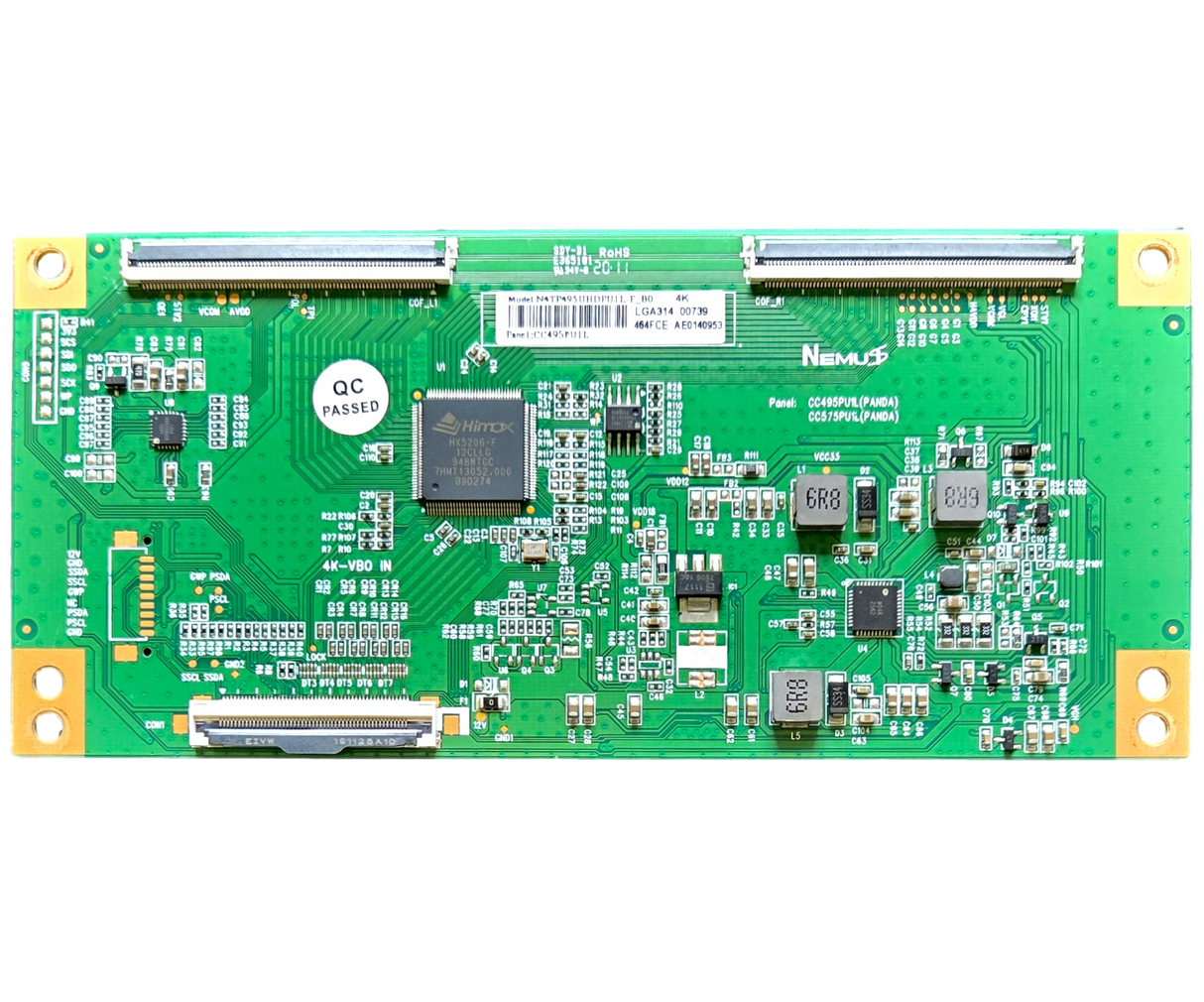 N4TP495UHDPU1L-F RCA T-Con, CC495PU1L, AE0140953, RNSMU5036