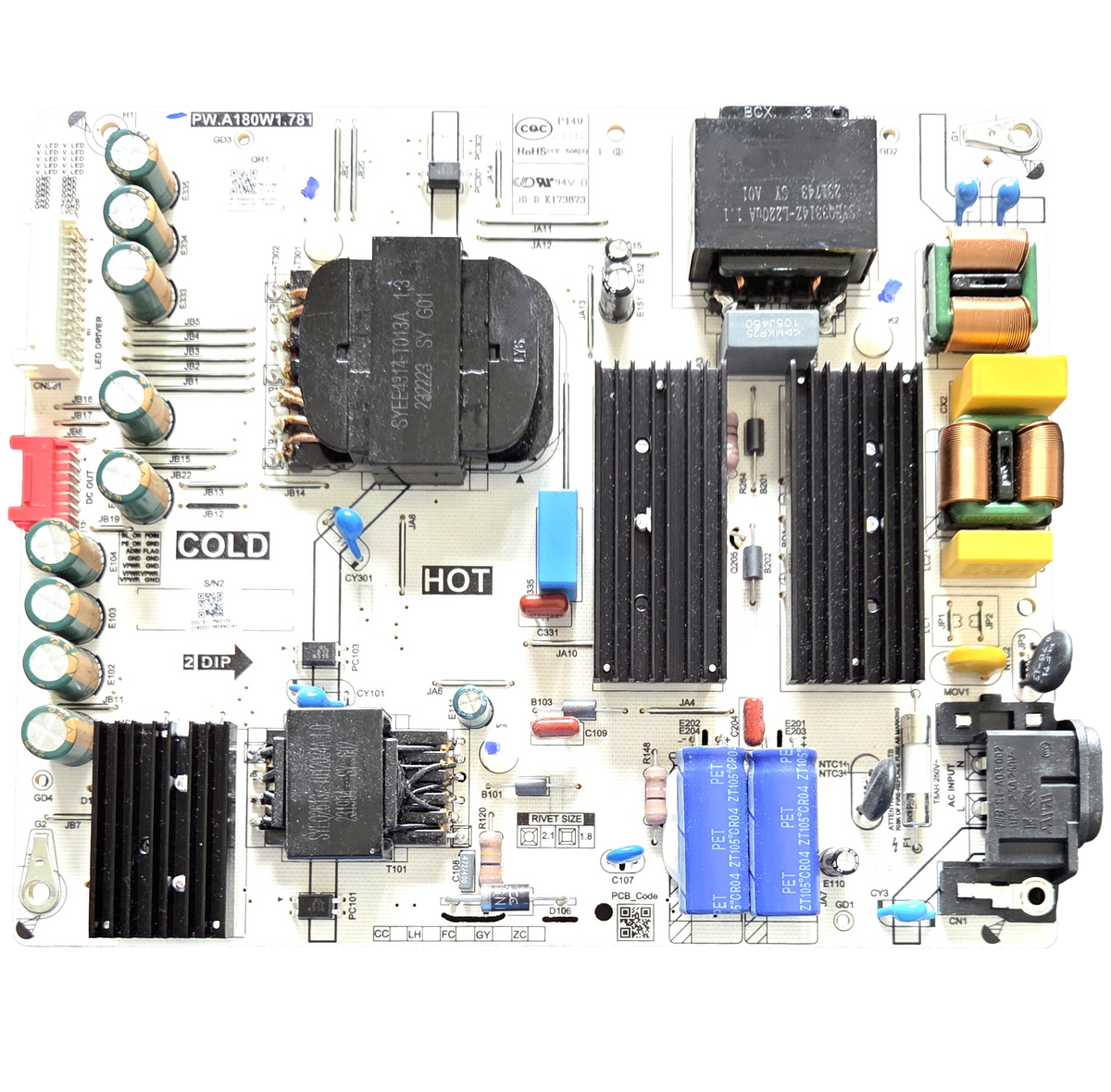 chari510ページ 81-PWE12X-C180002 Amazon Power Supply, PW.A180W1.781, QL55F601A