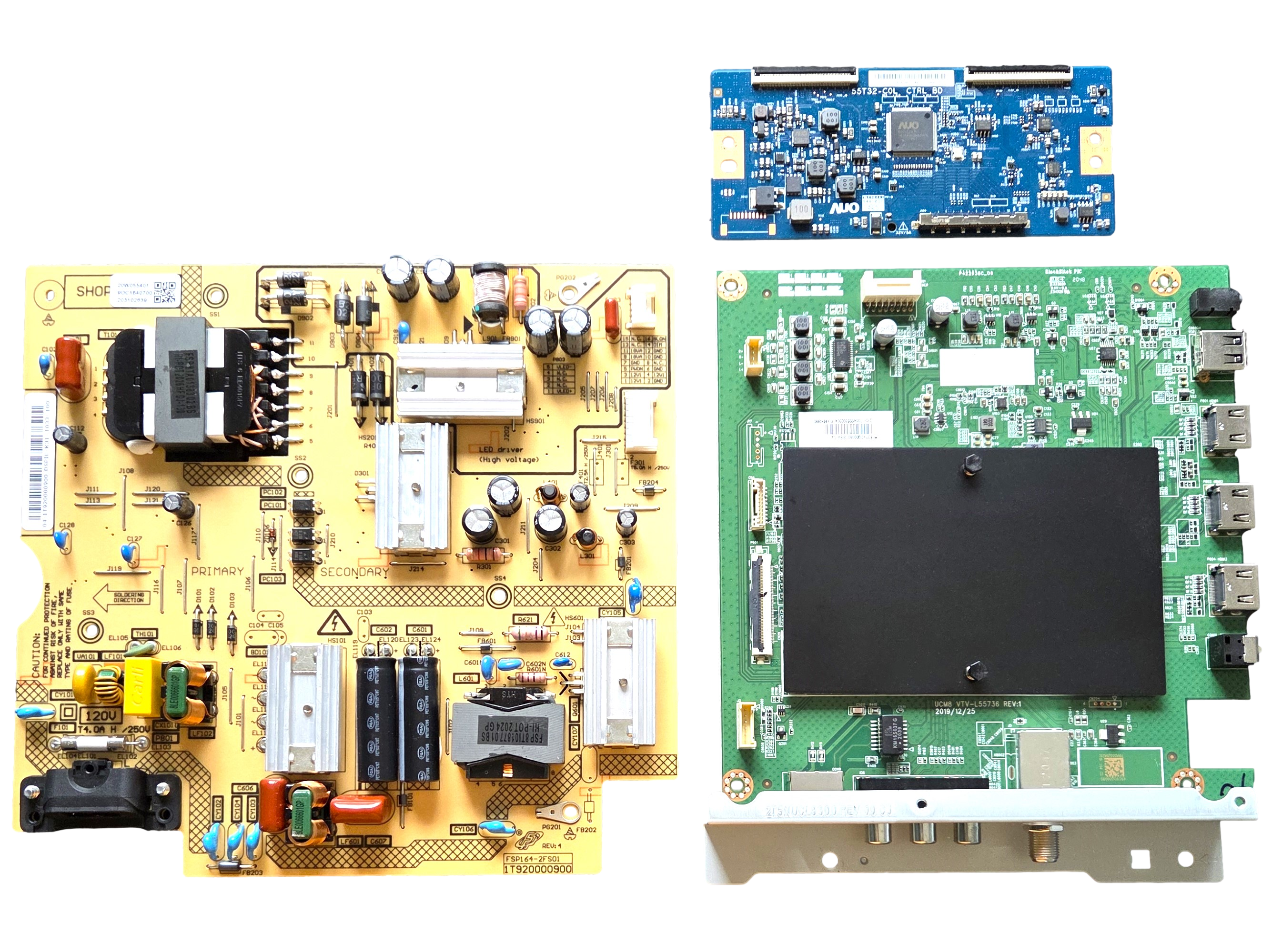 55LF621U21 Toshiba TV Repair Parts Kit, 631V0Q00080 / 691V0Q00080