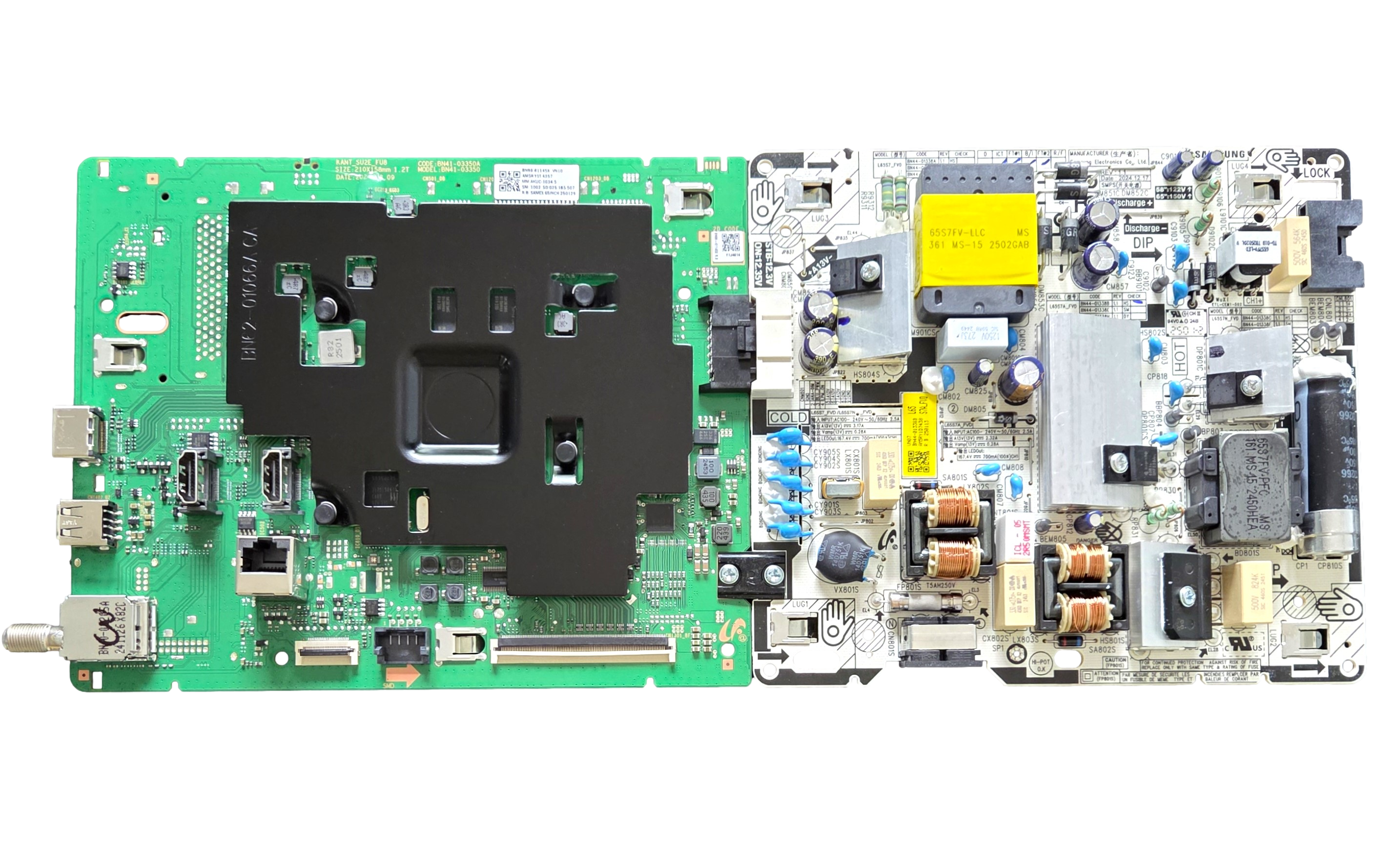 BN96-61145X-COMBO Samsung Main Board/Power Supply, BN96-61145X