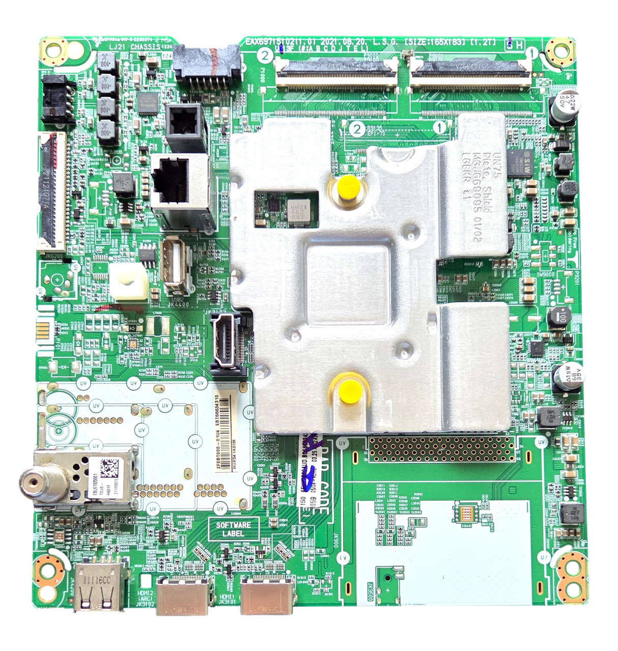 EBT66634310 LG Main Board, EAX69715102(1.0), 65UP7560AUD