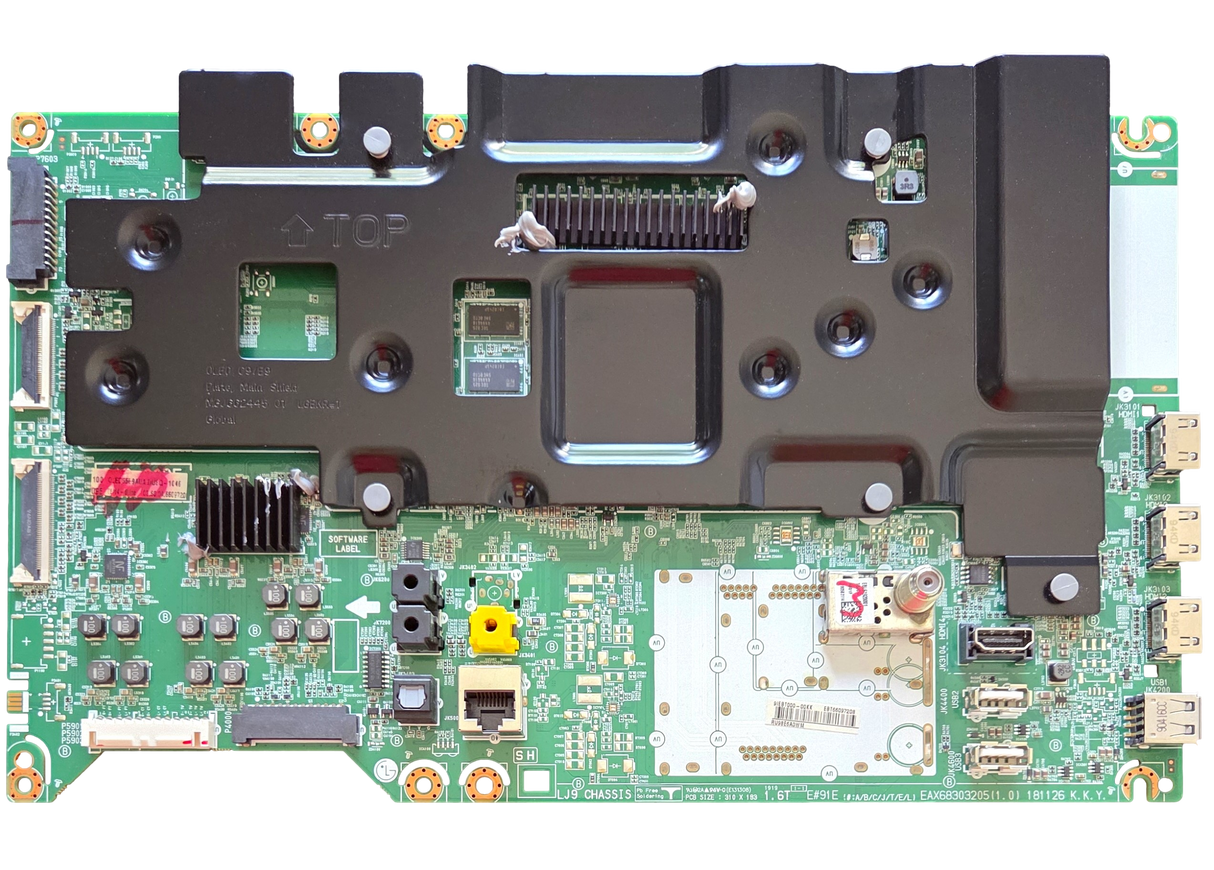 EBT66097208 LG Main Board, EAX68303205 (1.0), OLED65E9AUA, OLED65E9AUA.DUSQLJR, OLED65E9PUA