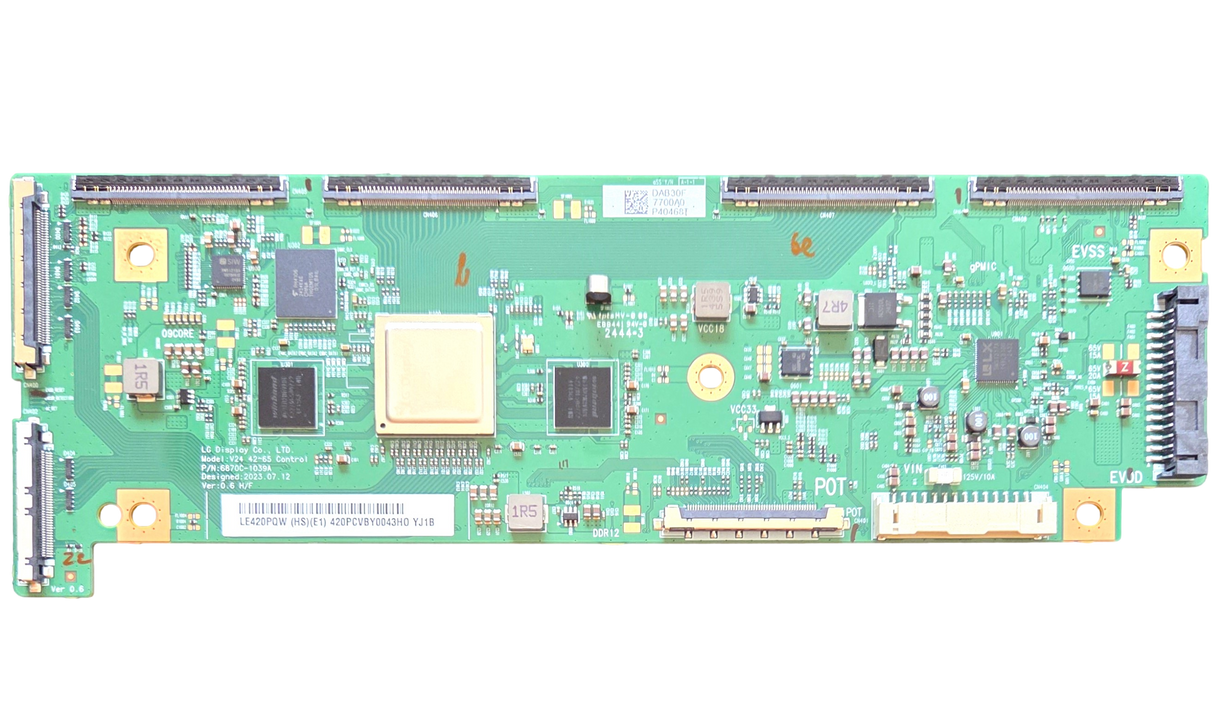 6871L-7700A LG T-Con, 7700A, LE420PQW, OLED42C4PUA
