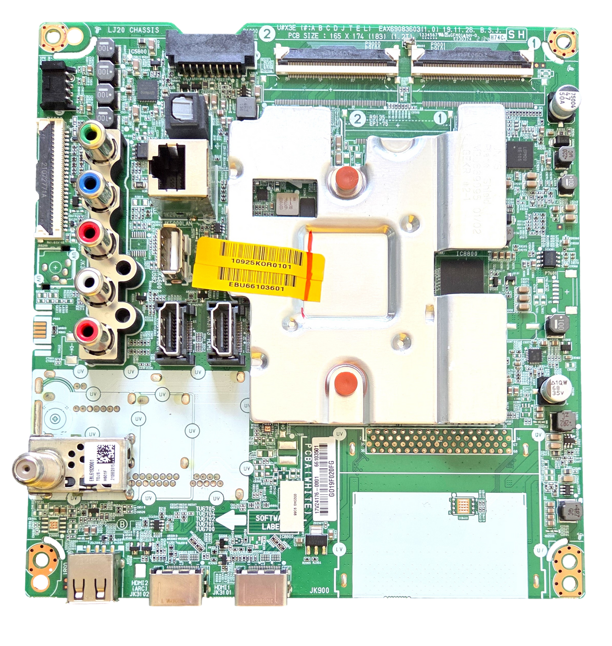 EBU66103501 LG Main Board, EBU66103601, EAX69083603(1.0), 65NANO81ANA