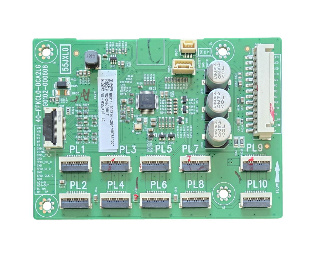 G0311-000314-Z00 TCL LED Driver, G0311-000314-Z00, G0102-000608, 40-FFKCL0-DCA2LG, 55QM6K